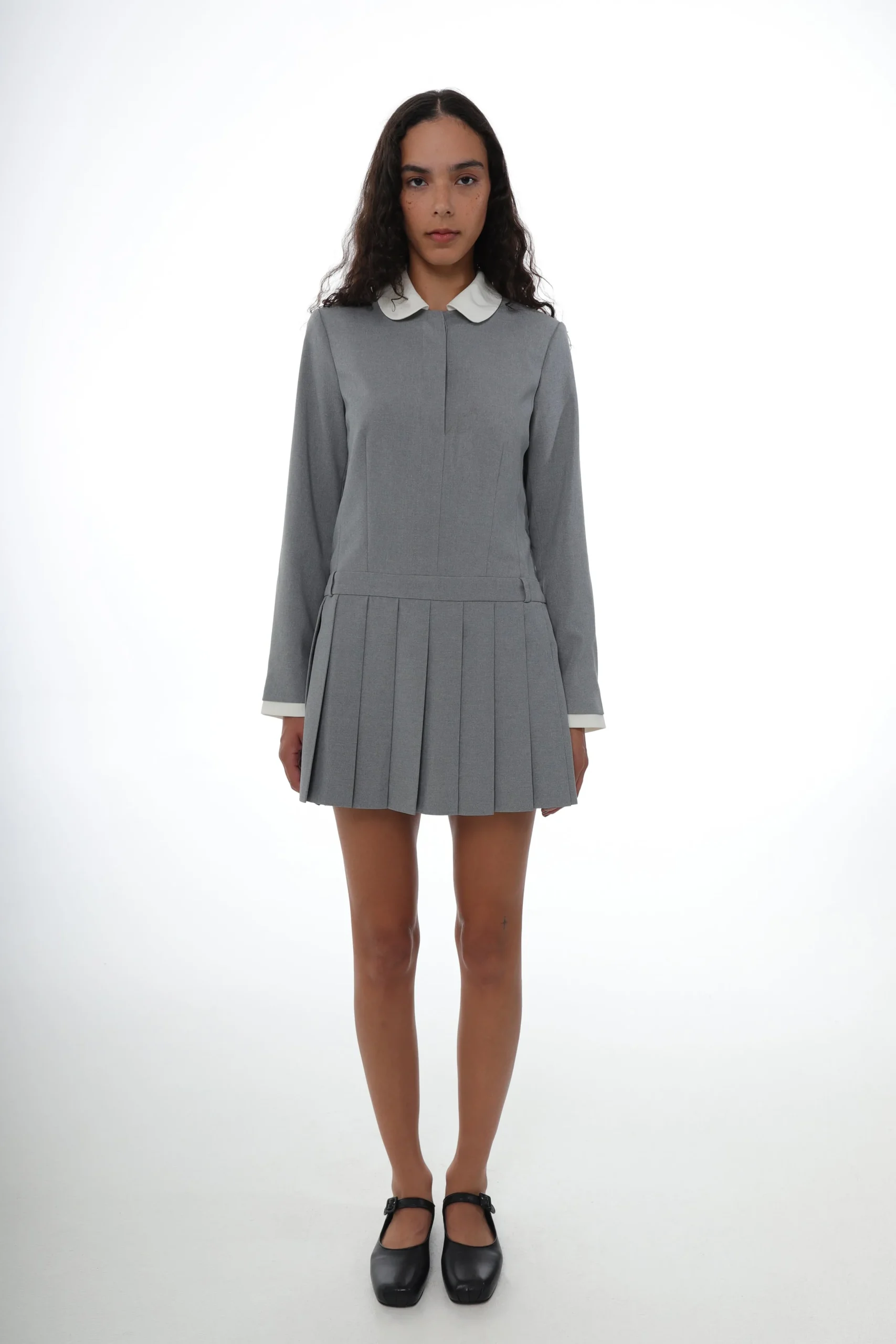 SANDY LIANG ADO DRESS IN GREY> Uniform | Dresses