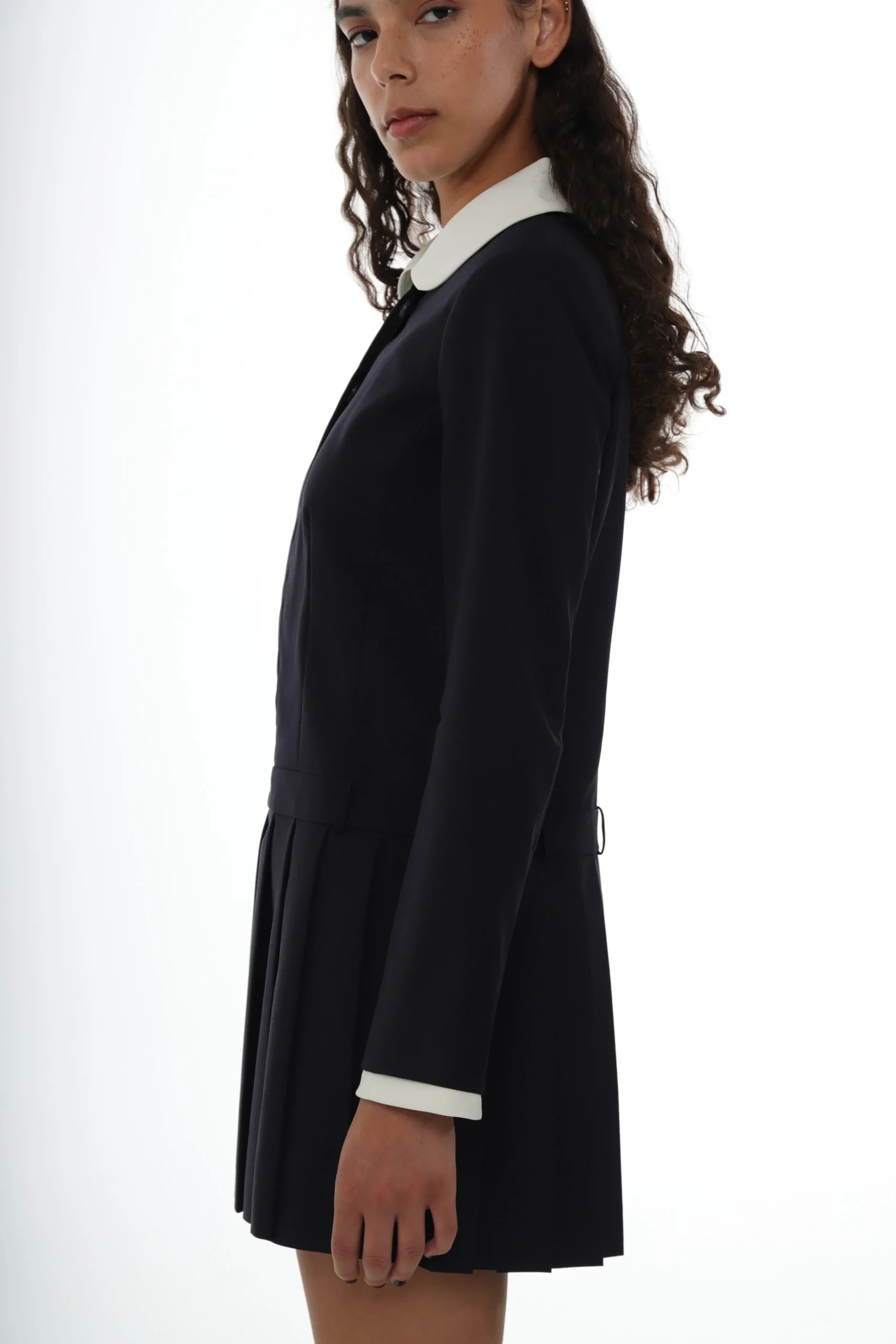 ado_dress_in_navy_3.webp SANDY LIANG ADO DRESS IN NAVY> Uniform | Dresses