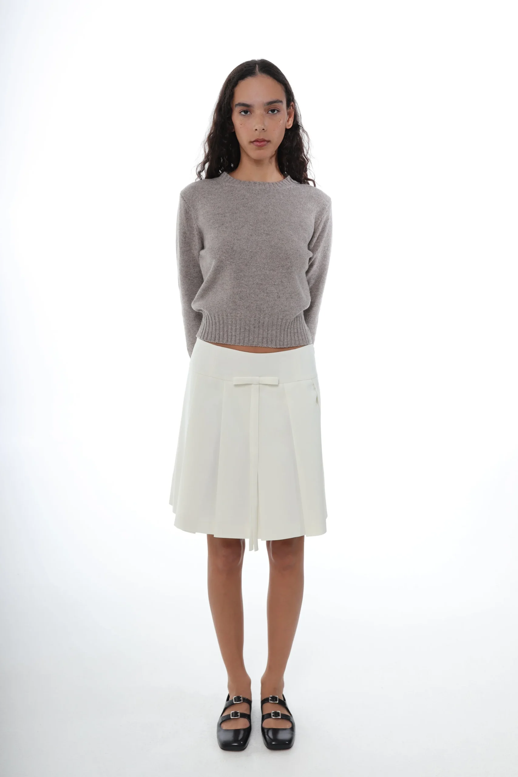 SANDY LIANG ARNE SKIRT IN CREAM> Uniform | Bridal