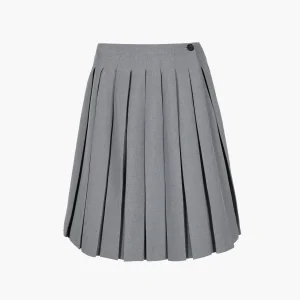SANDY LIANG ASTRA SKORT IN GREY> Uniform | Skirts