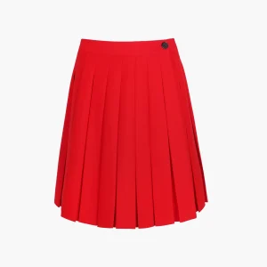 SANDY LIANG ASTRA SKORT IN RED> Uniform | Skirts