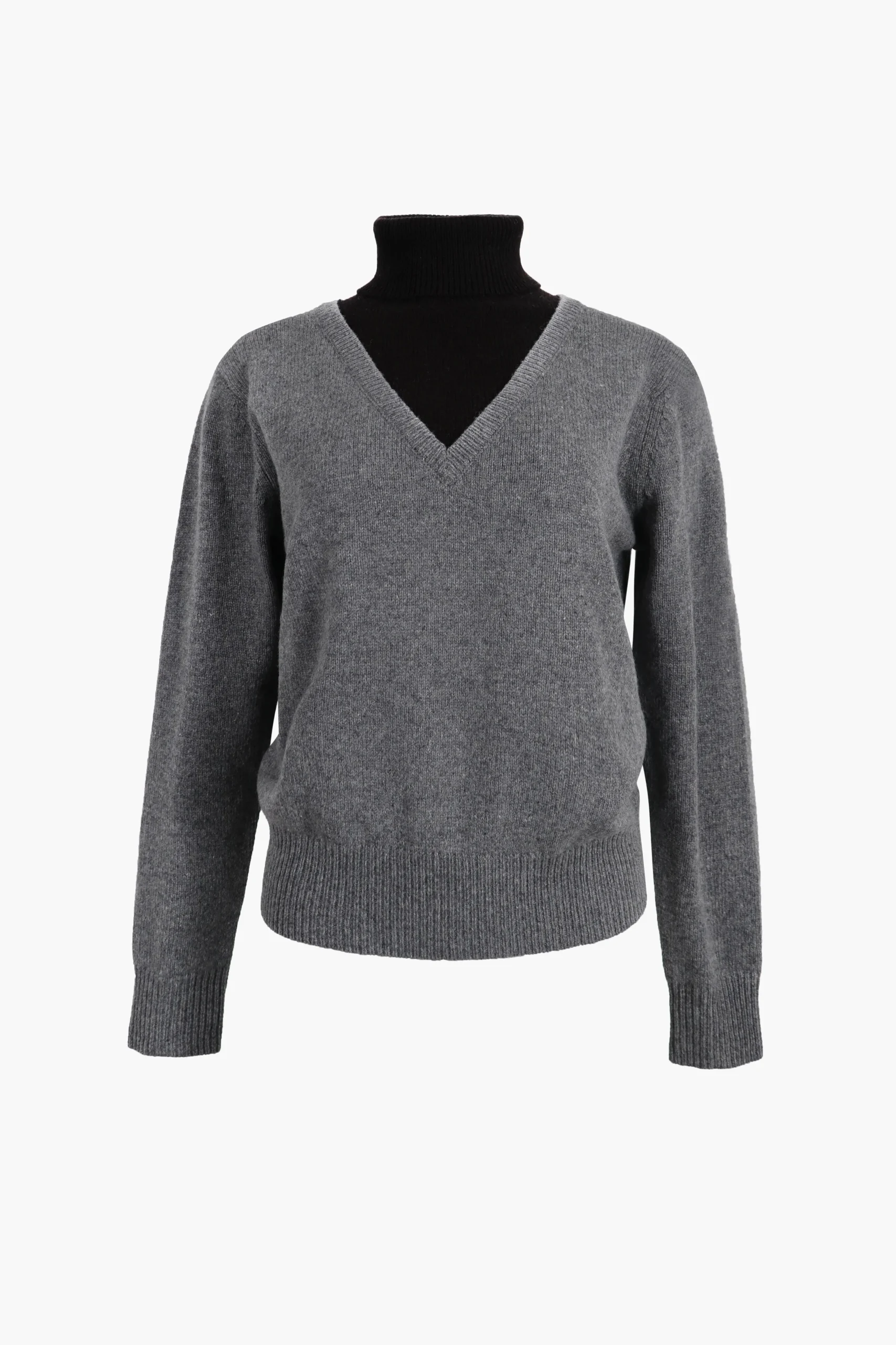 SANDY LIANG BAMBOO SWEATER IN CHARCOAL> Knits