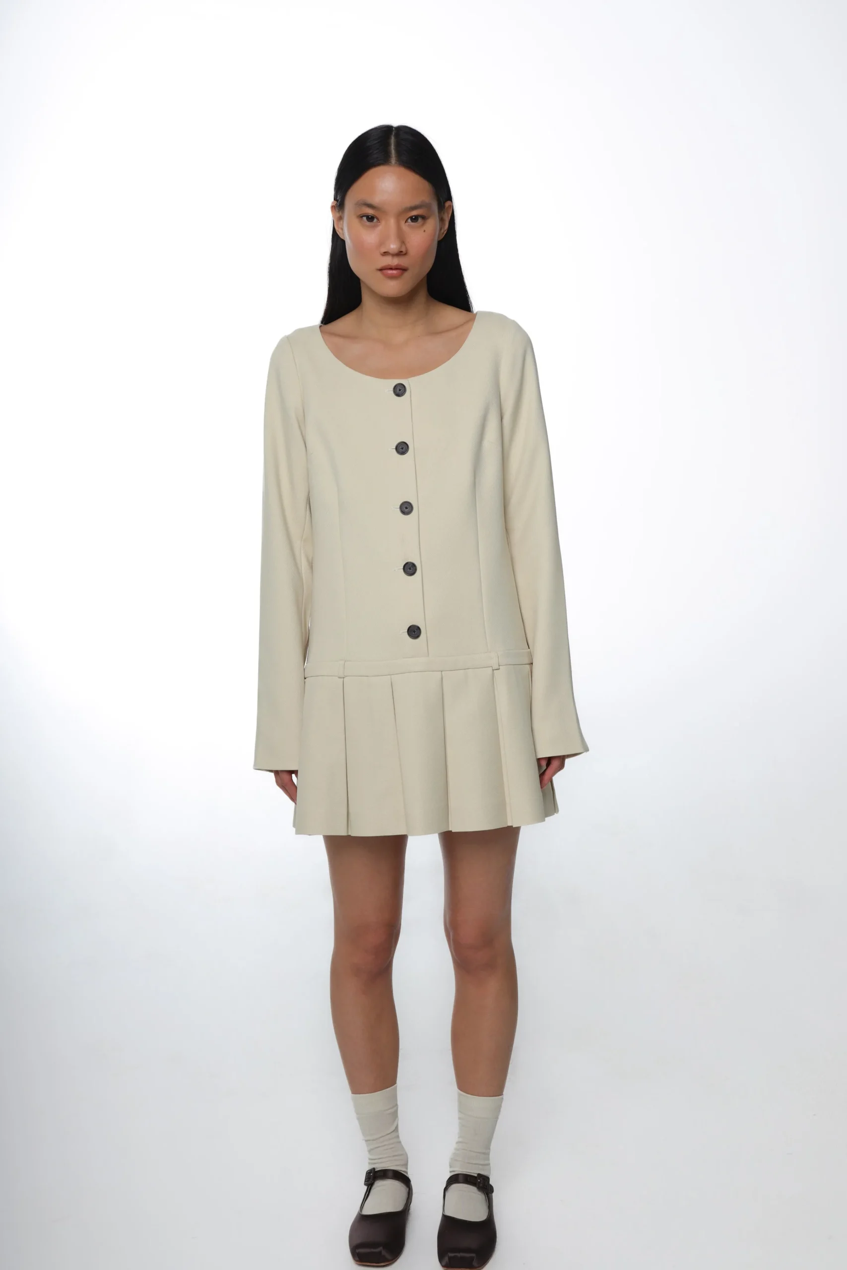 SANDY LIANG BIBI DRESS IN BUTTER> Dresses