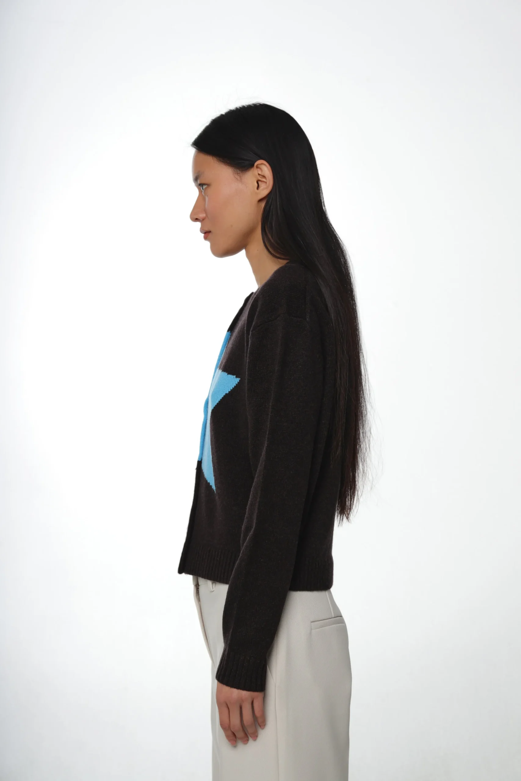 bouchette_cardigan_in_dark_brown_2.webp SANDY LIANG BOUCHETTE CARDIGAN IN DARK BROWN> Knits