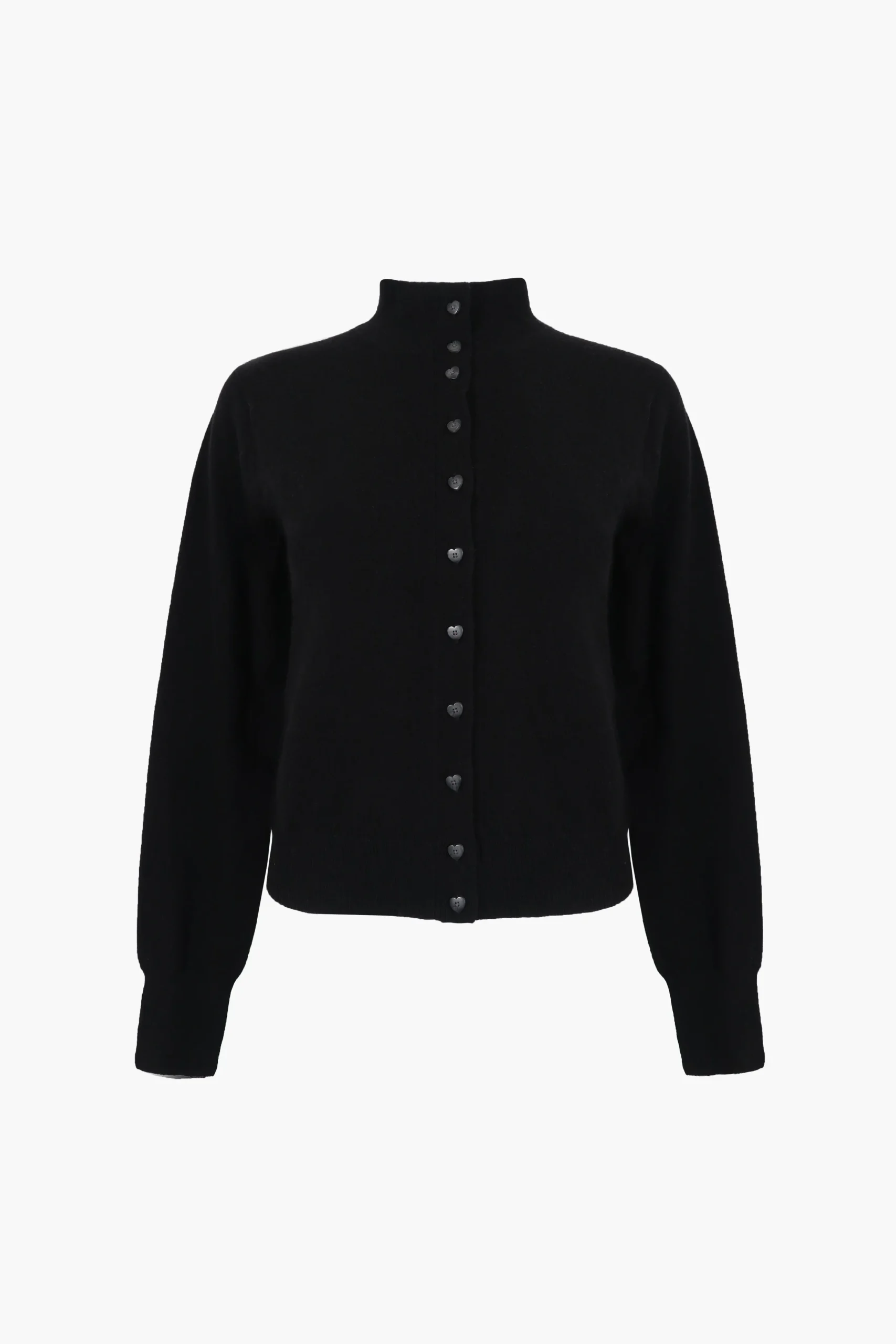 SANDY LIANG BOUIE CARDIGAN IN BLACK> Knits