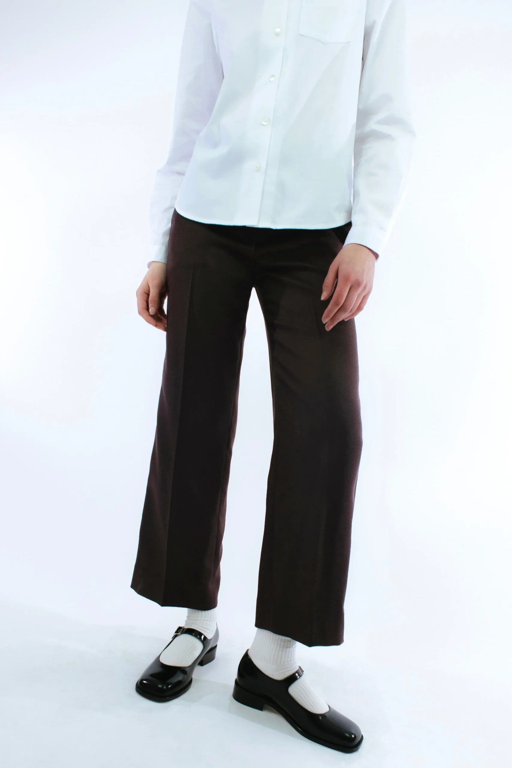 boxy_pant_in_brown_3.webp SANDY LIANG BOXY PANT IN BROWN> Uniform | Pants