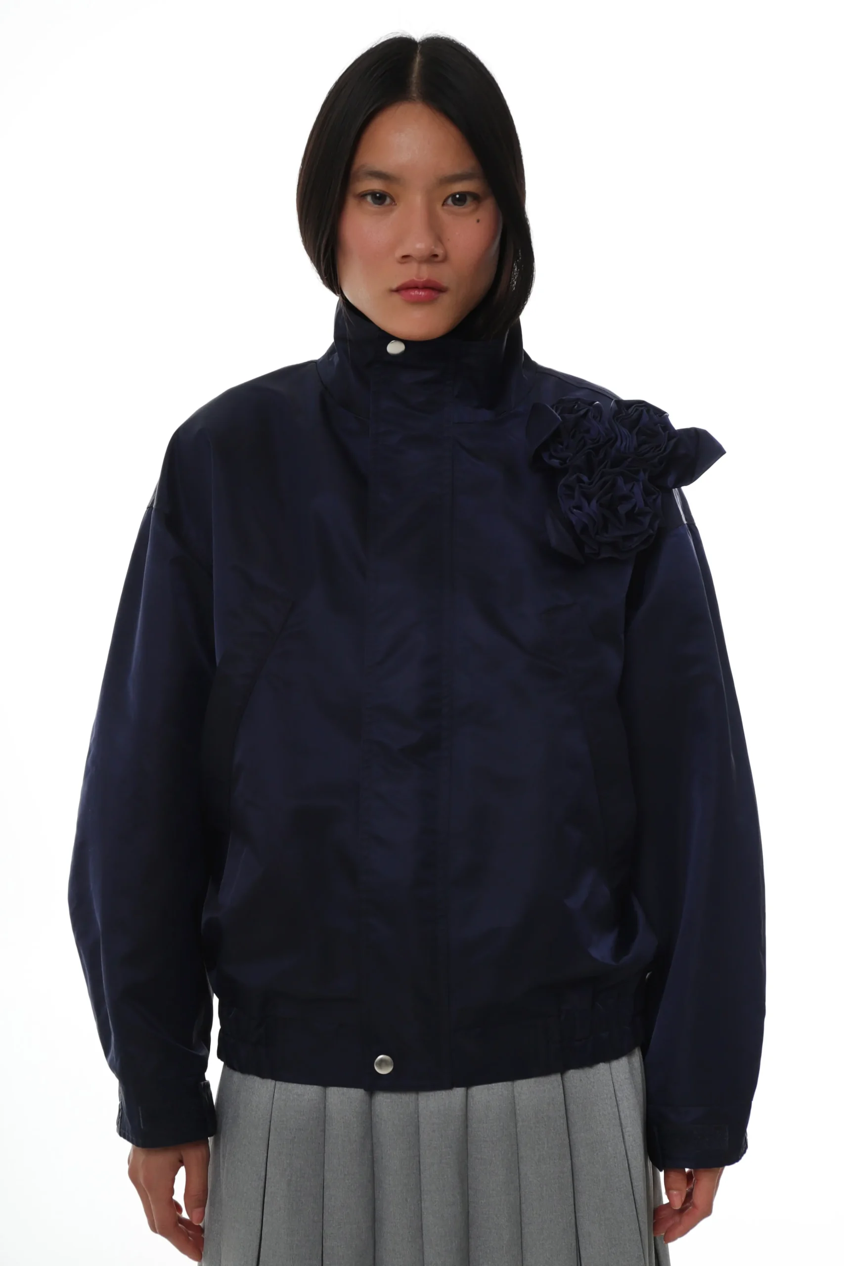 SANDY LIANG CARLTON JACKET IN NAVY> Outerwear