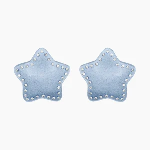SANDY LIANG COSMO EARRINGS IN ICE BLUE> Earrings
