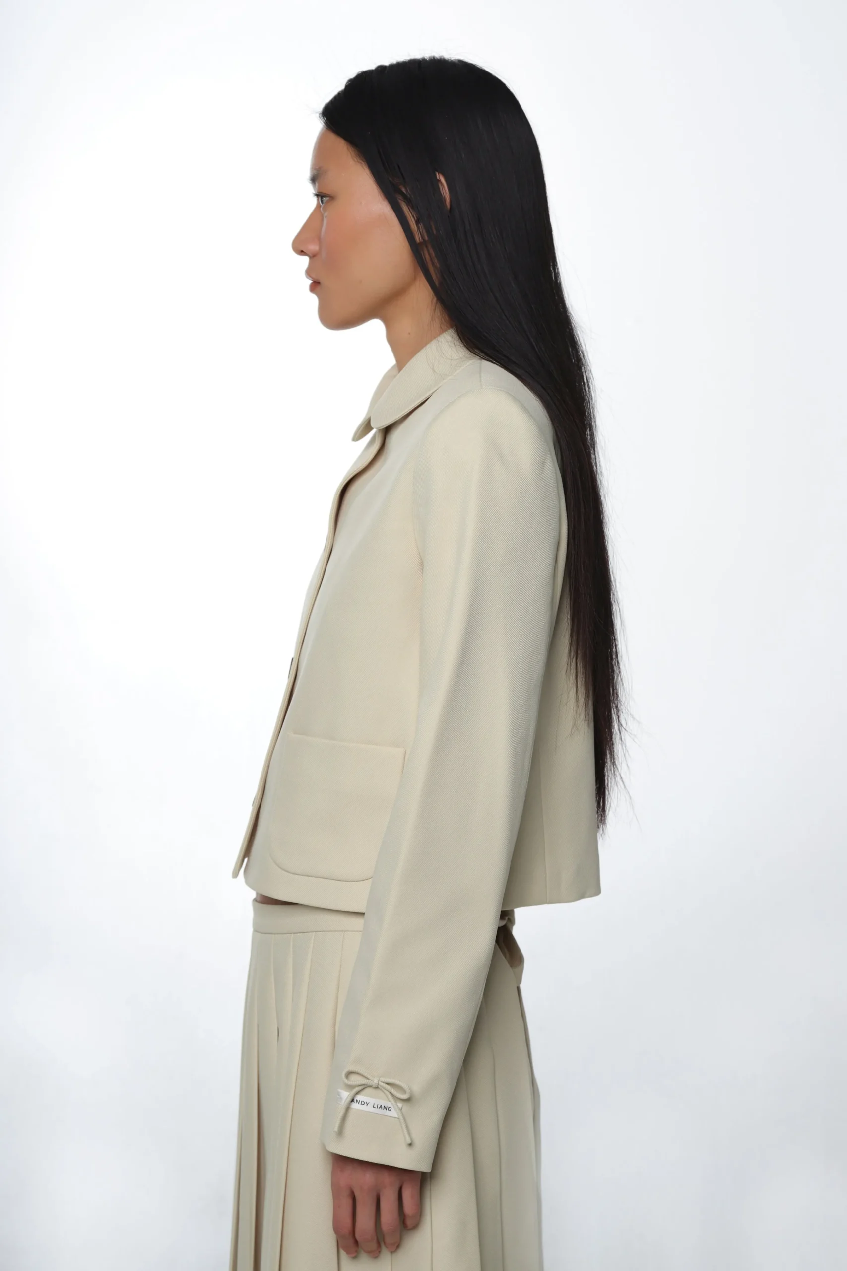 ditto_jacket_in_butter_3.webp SANDY LIANG DITTO JACKET IN BUTTER> Uniform | Outerwear