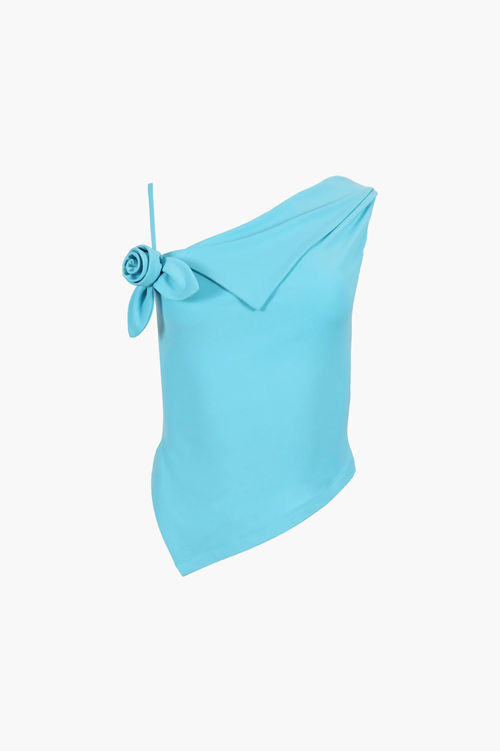 SANDY LIANG DORY TOP IN TURQUOISE> Tops