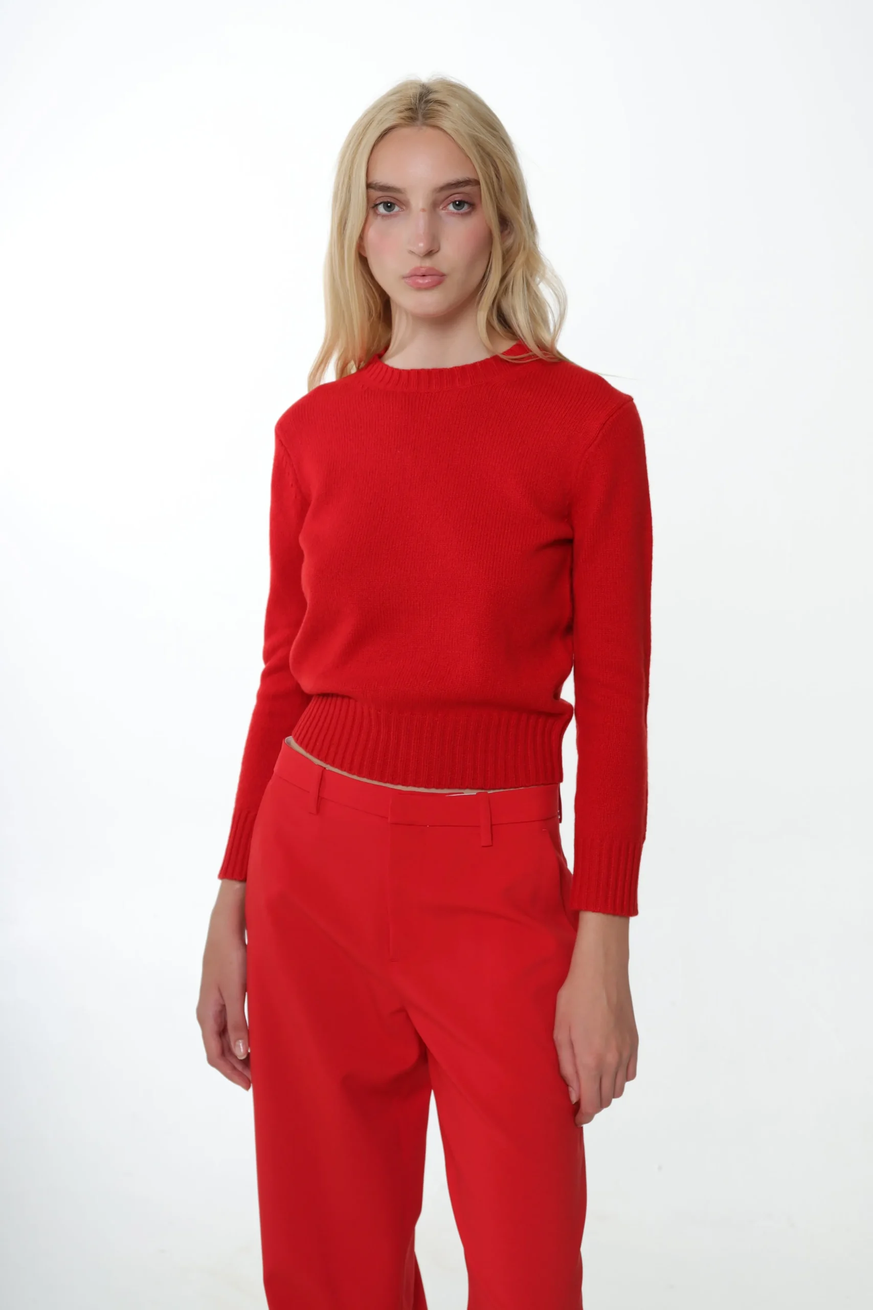 duck_sweater_in_red_3.webp SANDY LIANG DUCK SWEATER IN RED> Knits