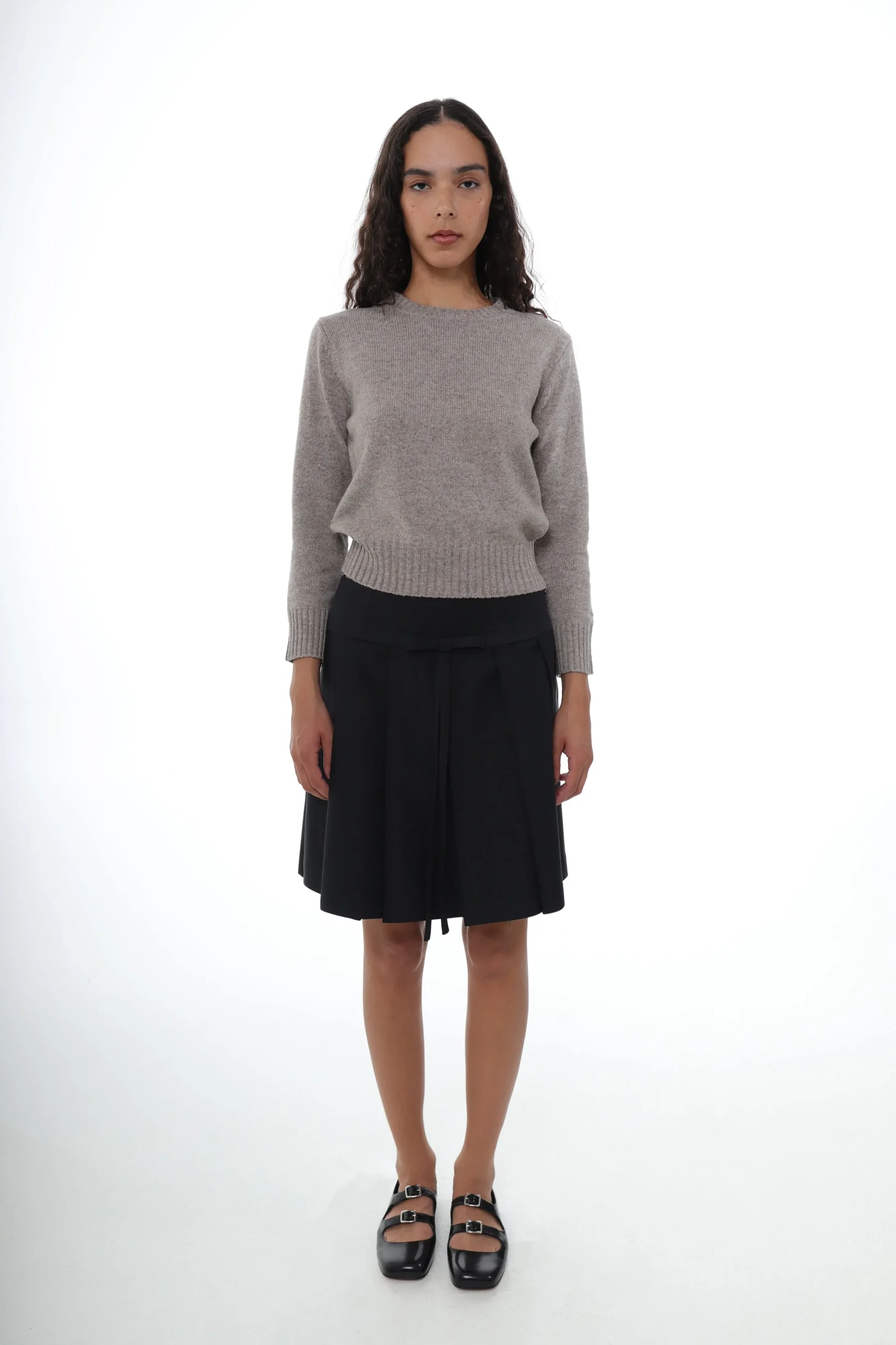 SANDY LIANG DUCK SWEATER IN TAUPE> Knits