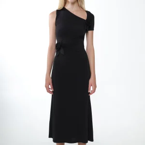 SANDY LIANG FILLE DRESS IN BLACK> Dresses