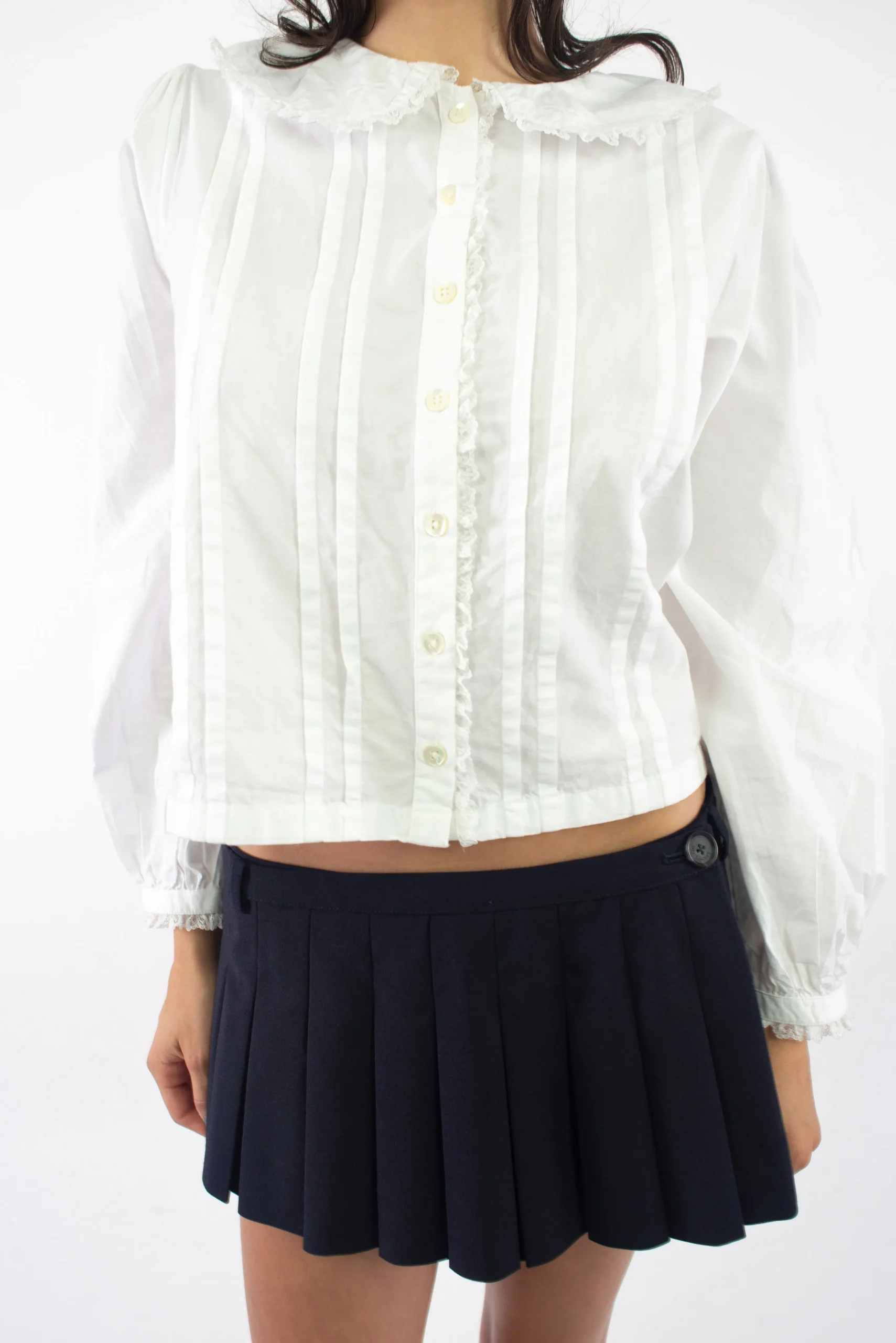 franc_skort_in_dark_navy_2.webp SANDY LIANG FRANC SKORT IN DARK NAVY> Uniform | Skirts