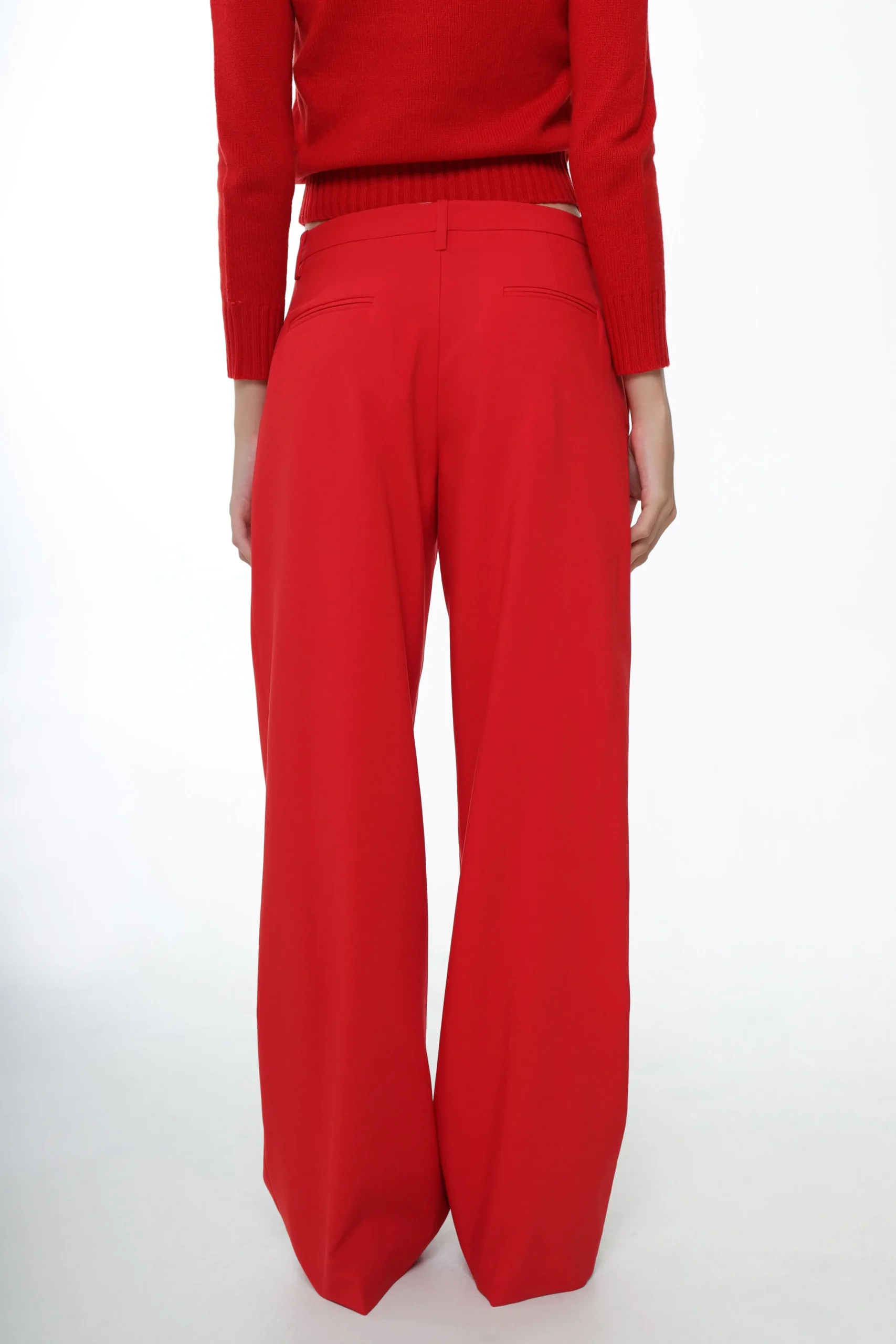 glass_pant_in_red_3.webp SANDY LIANG GLASS PANT IN RED> Uniform | Pants