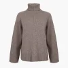 SANDY LIANG GUMS SWEATER IN TAUPE> Knits