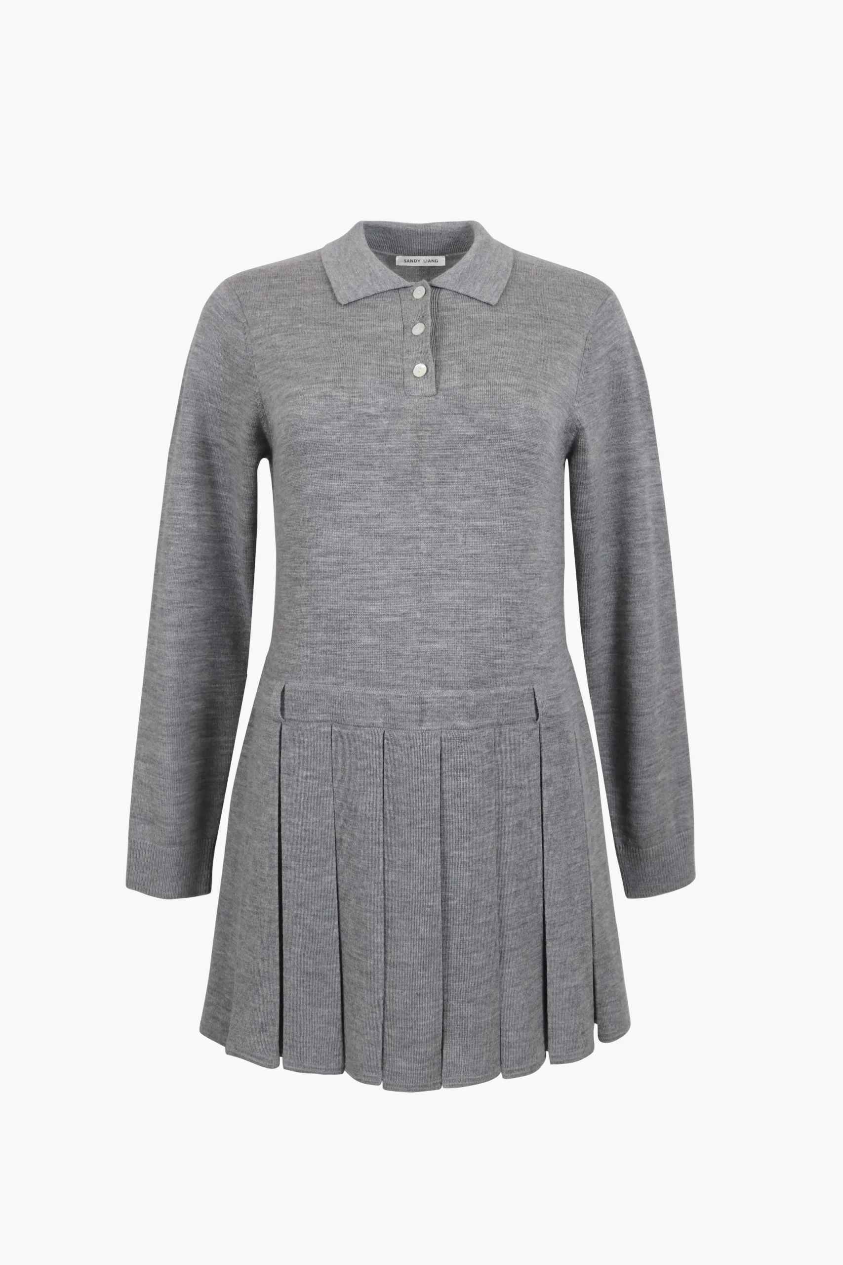 SANDY LIANG HAGUE SWEATER DRESS IN GREY> Uniform | Knits