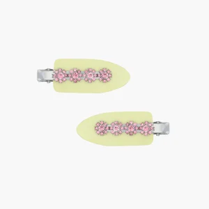 SANDY LIANG MAKEUP CLIPS IN BUTTER> Hair
