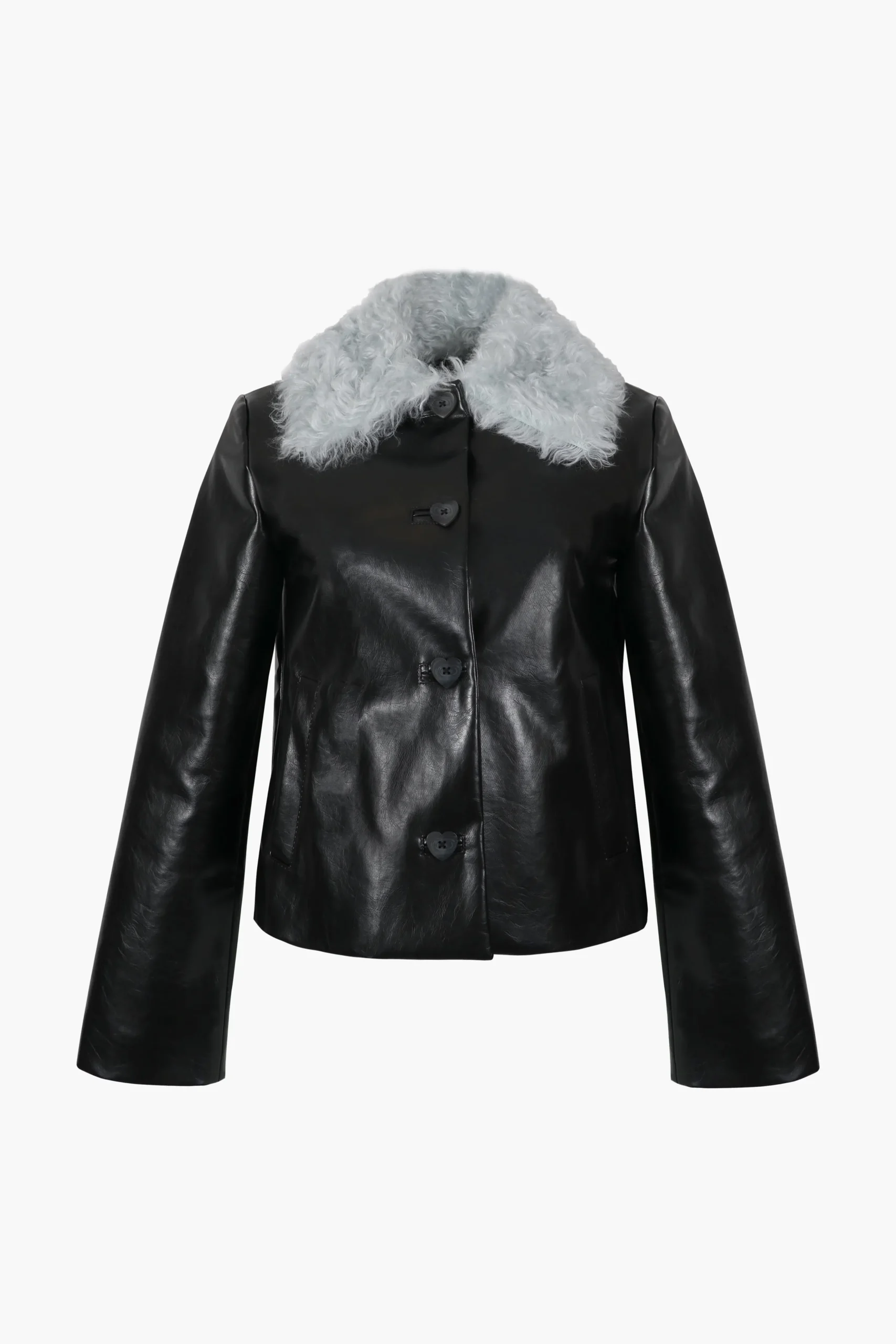 SANDY LIANG MARU JACKET IN BLACK> Outerwear