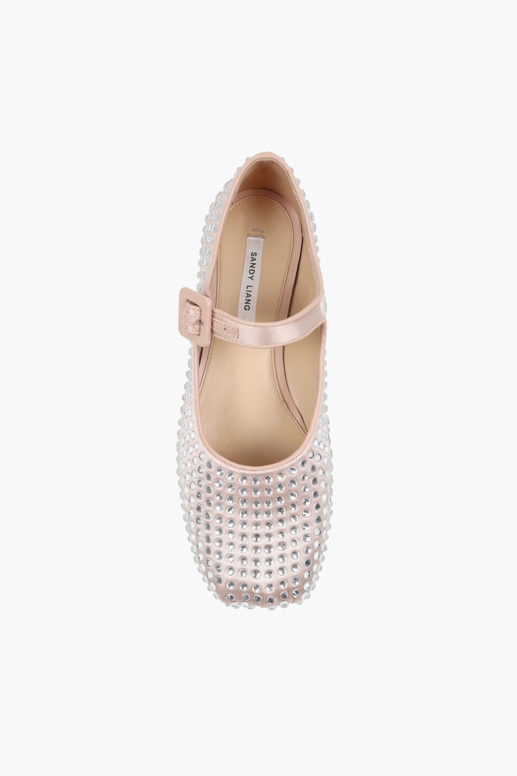 SANDY LIANG MARY JANE POINTE IN BALLET RHINESTONES> Shoes