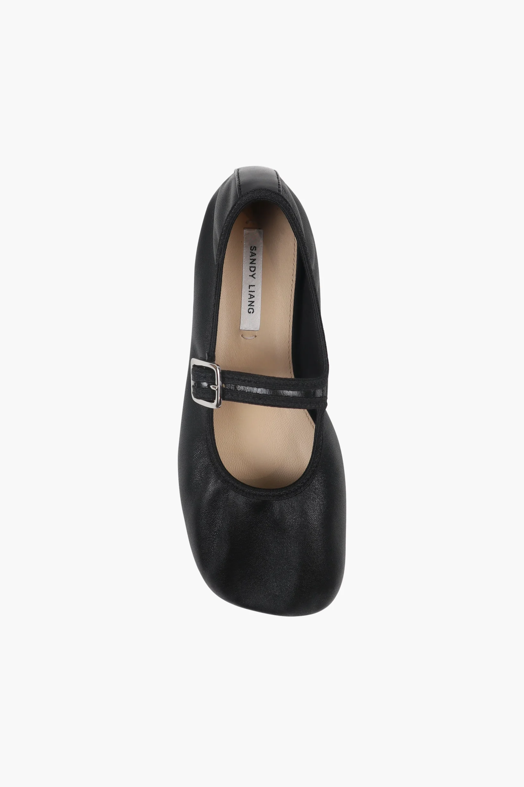 SANDY LIANG MARY JANE STRETCH IN BLACK> Shoes
