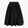 SANDY LIANG MURANO SKIRT IN BLACK> Skirts