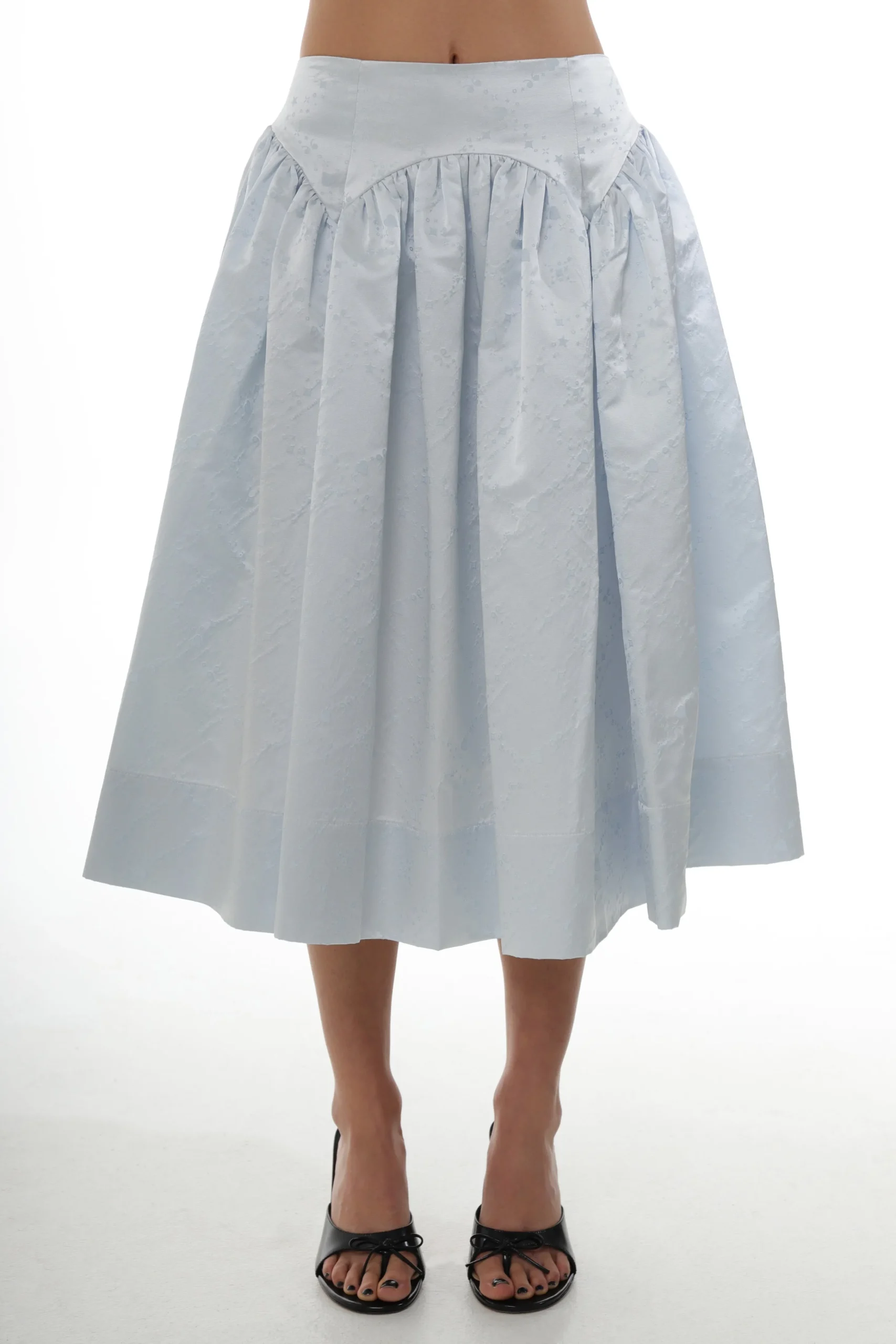 SANDY LIANG MURANO SKIRT IN ICE BLUE> Bridal | Skirts
