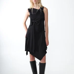 SANDY LIANG NABE DRESS IN BLACK> Dresses