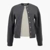 SANDY LIANG NEWT SWEATER IN CHARCOAL> Knits