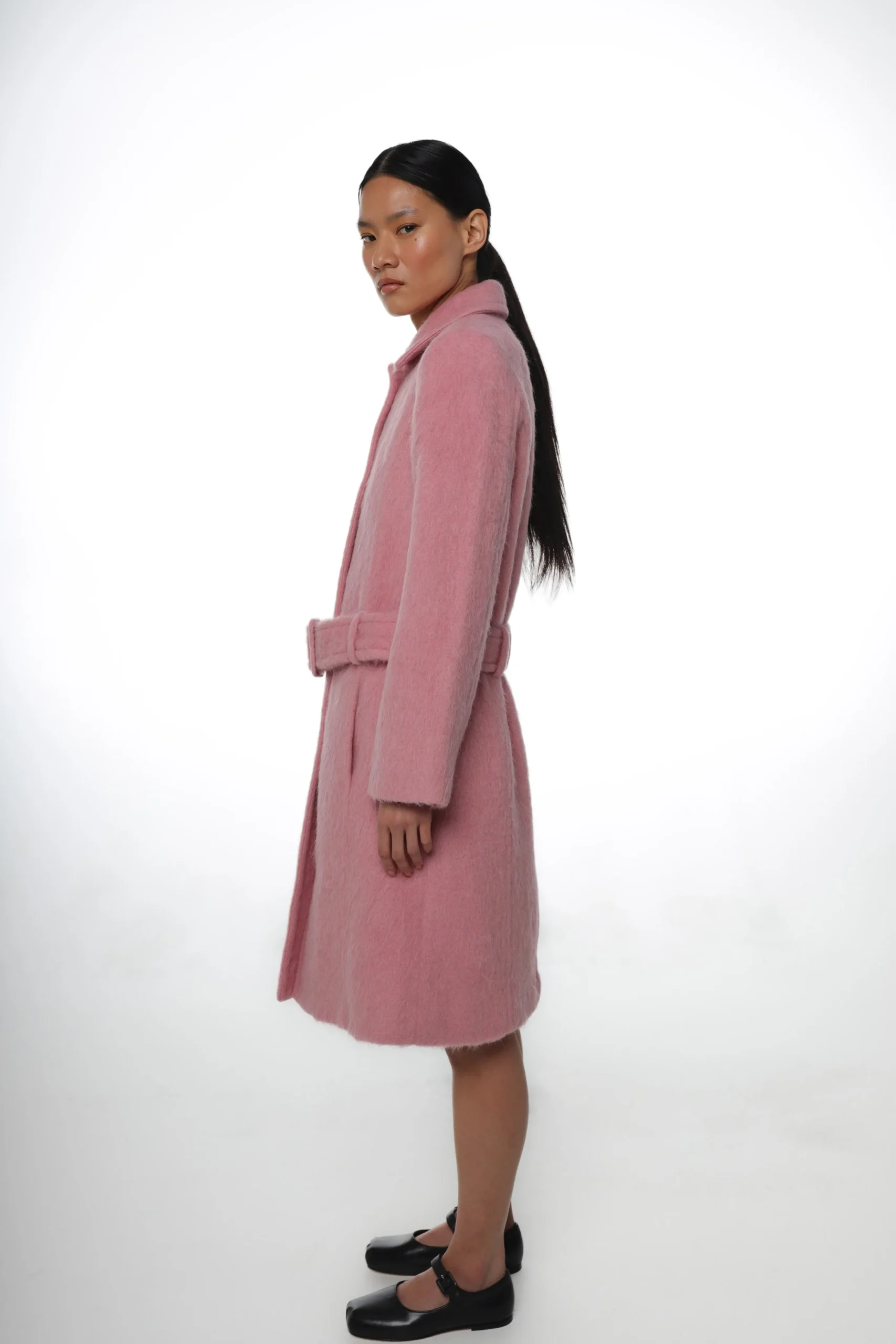 SANDY LIANG NORWICH COAT IN PINK> Outerwear