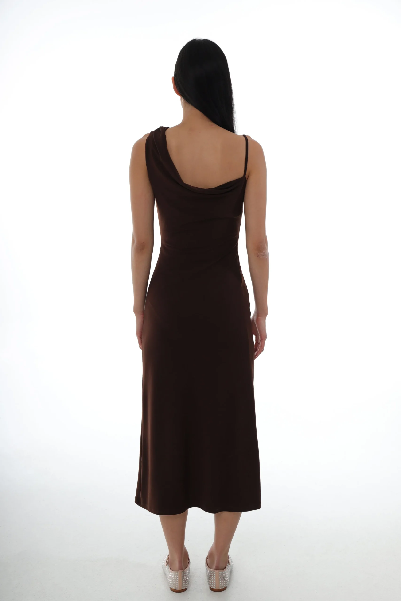 otter_dress_in_dark_brown_2.webp SANDY LIANG OTTER DRESS IN DARK BROWN> Dresses