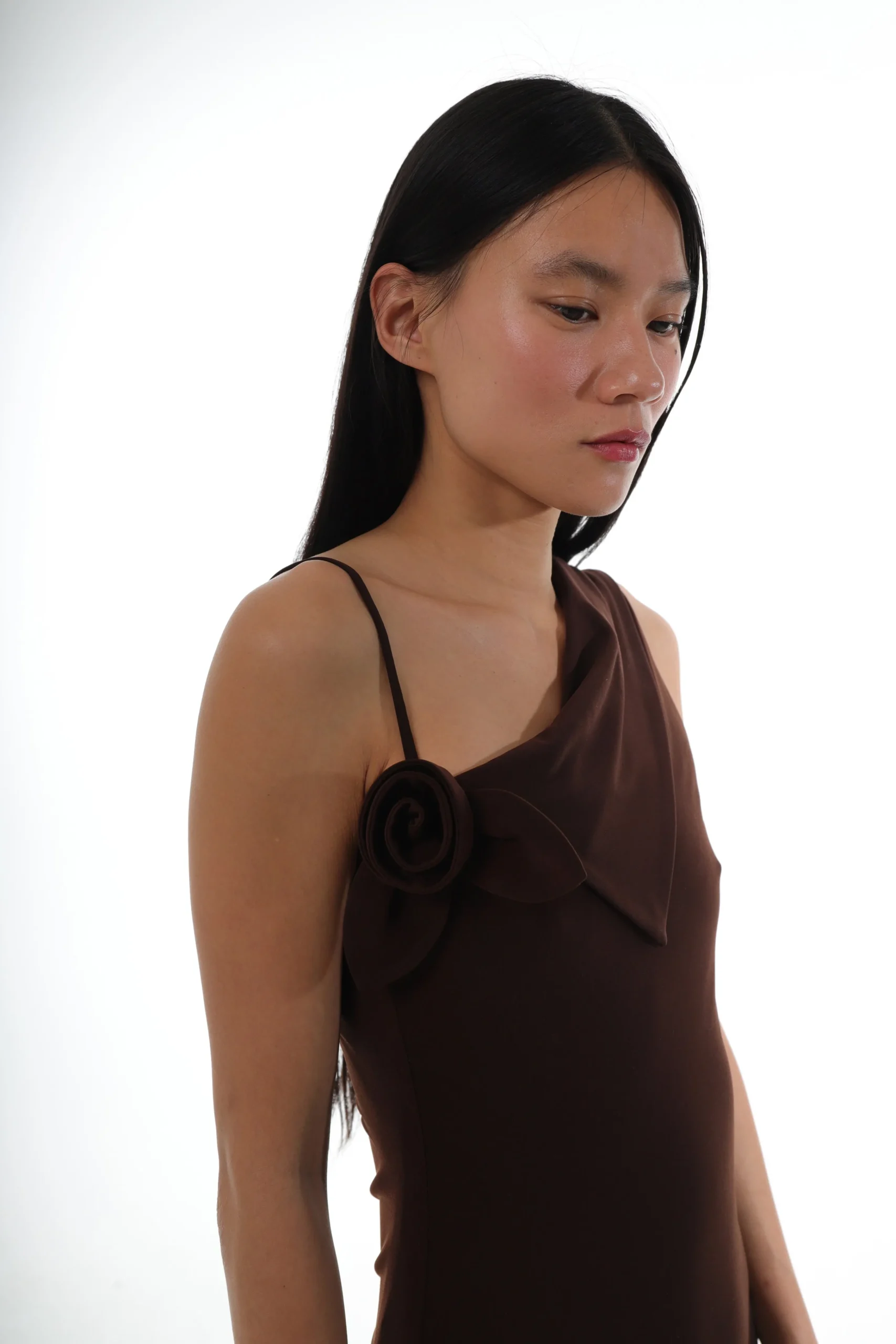 otter_dress_in_dark_brown_3.webp SANDY LIANG OTTER DRESS IN DARK BROWN> Dresses