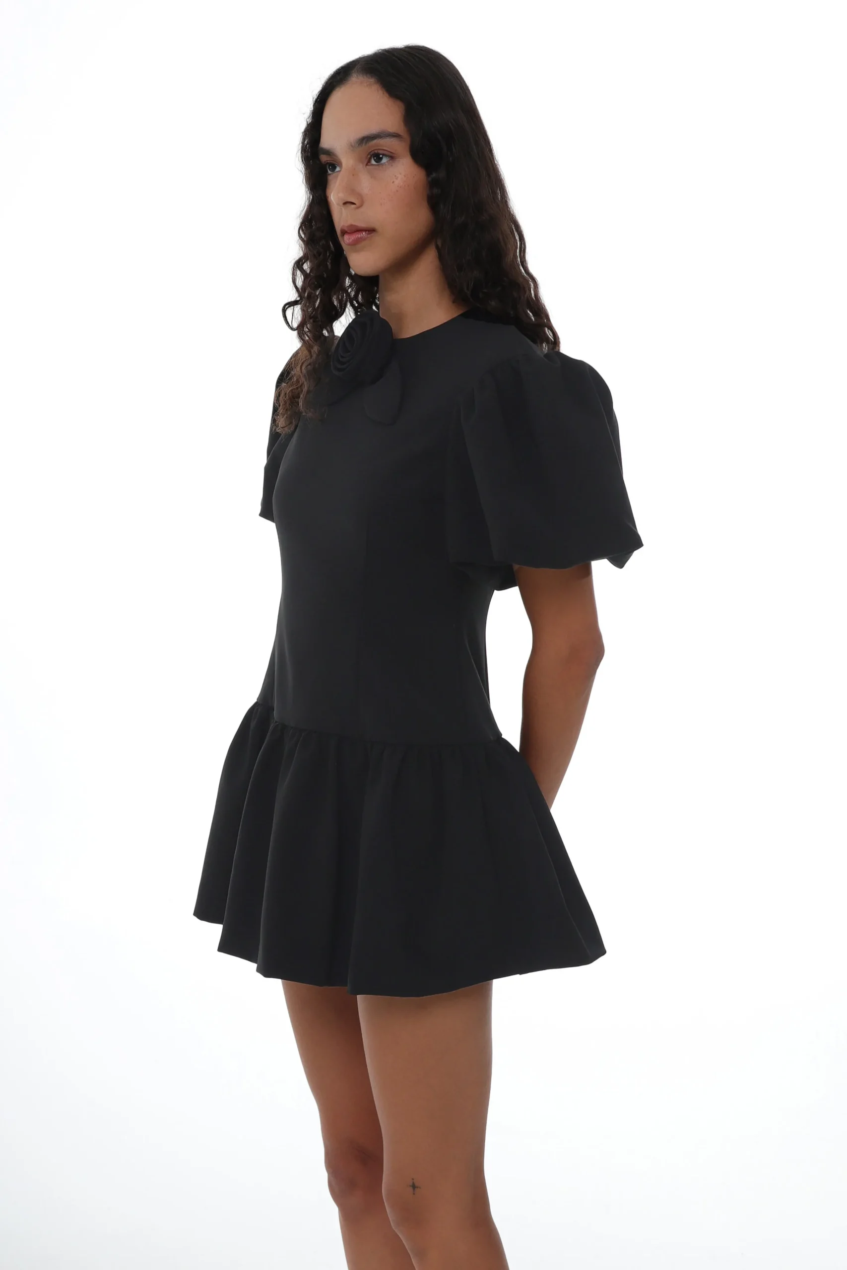 peas_dress_in_black_2.webp SANDY LIANG PEAS DRESS IN BLACK> Dresses