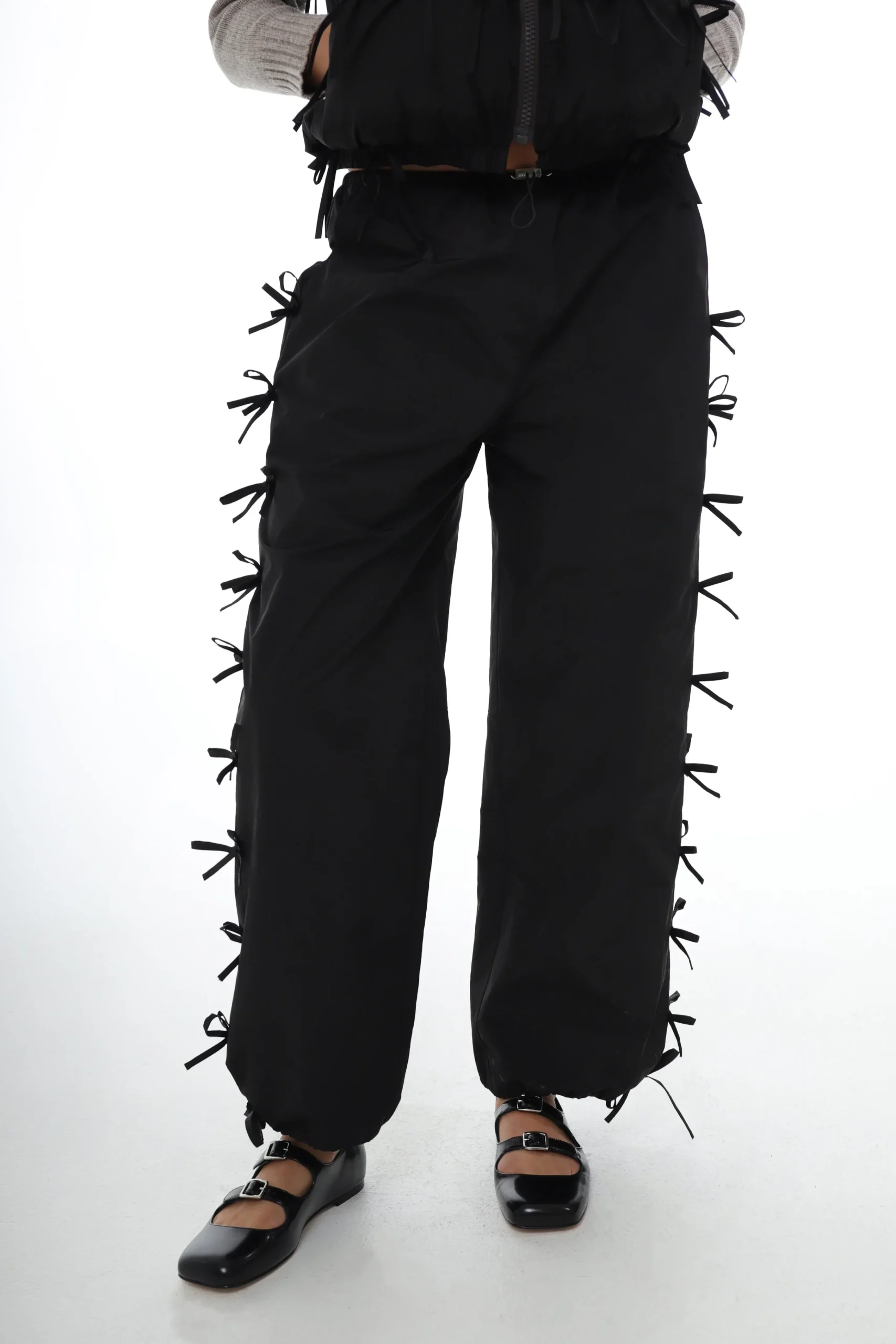 SANDY LIANG POPPET PANT IN BLACK> Pants