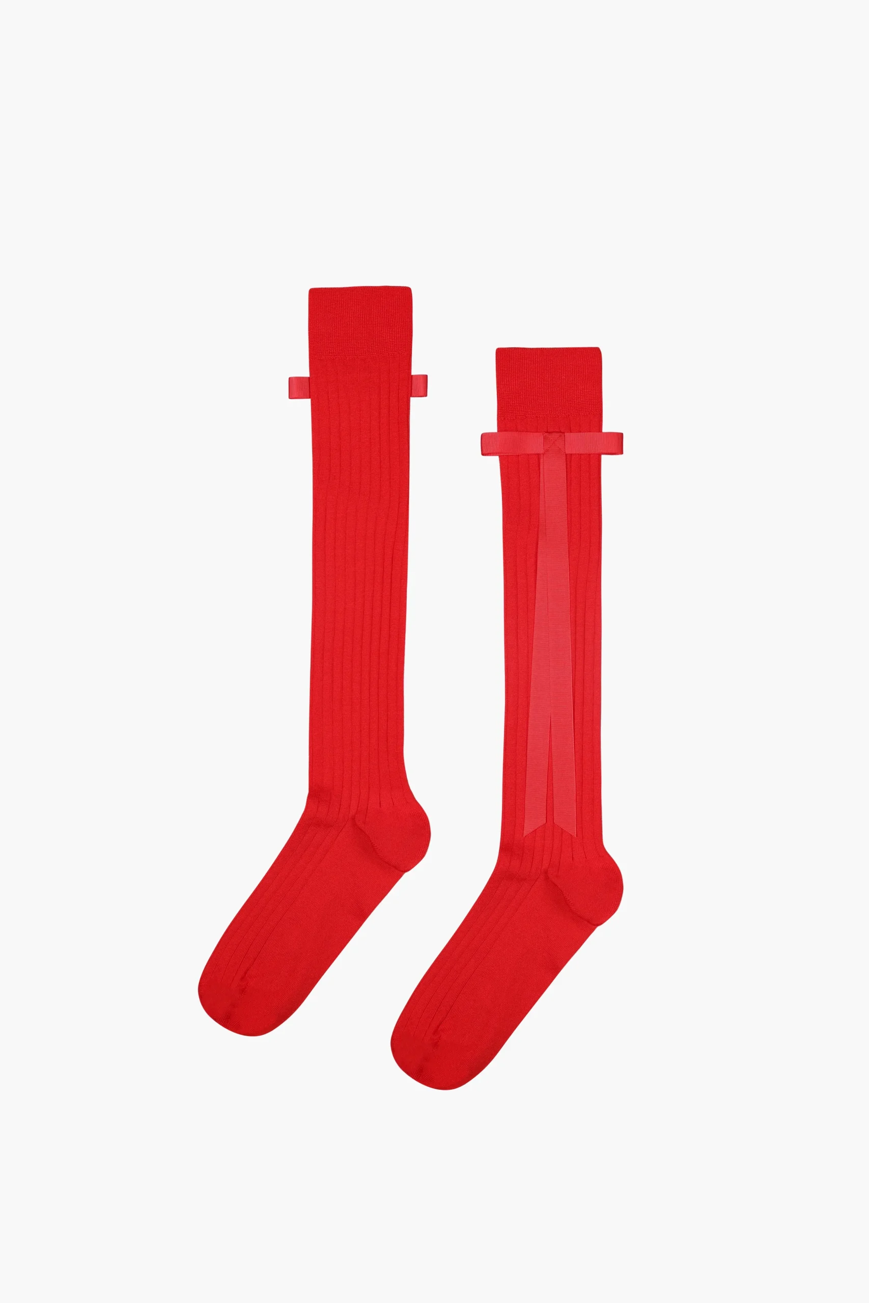 SANDY LIANG RECITAL SOCKS IN RED> Uniform | Socks