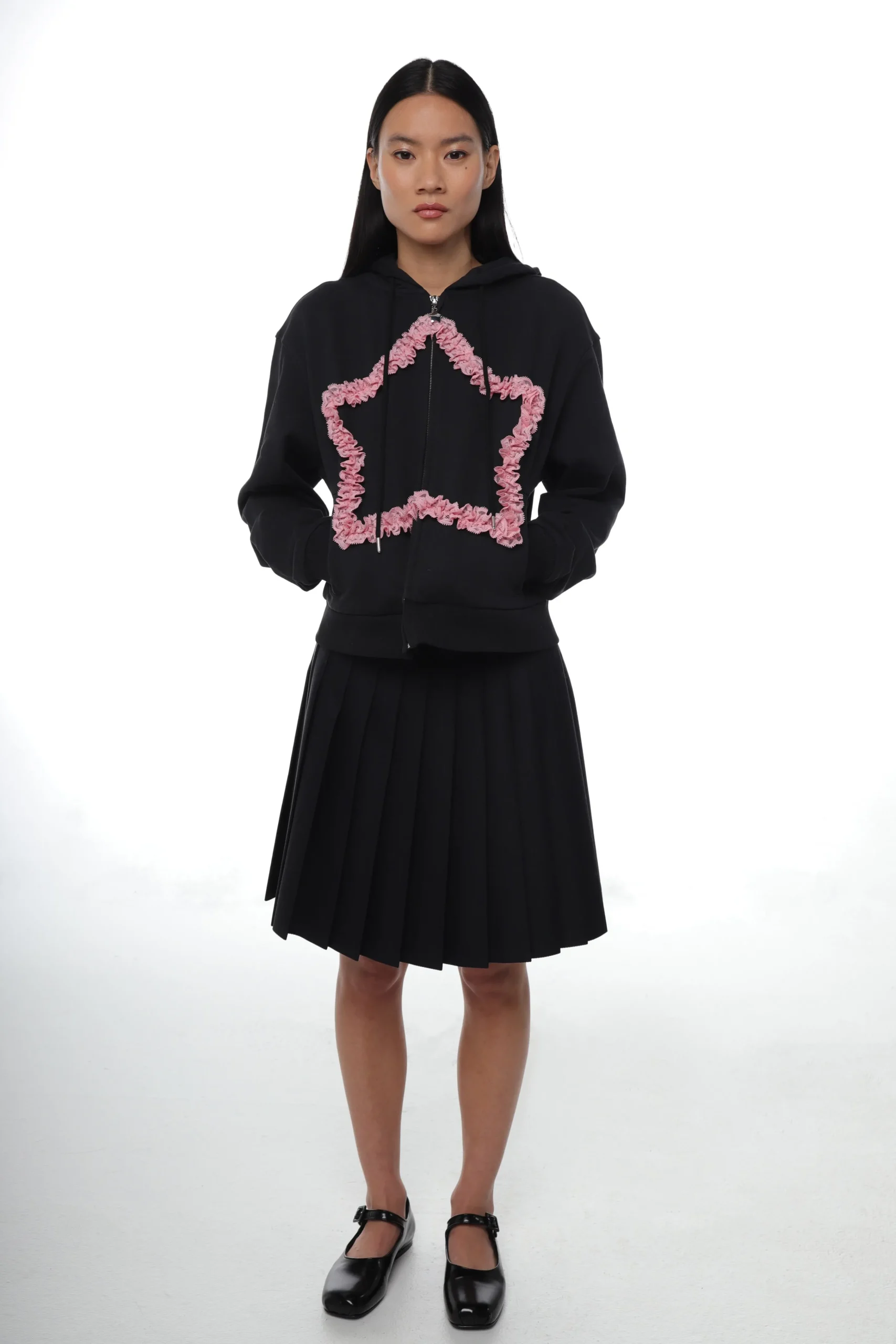 regina_hoodie_in_black_3.webp SANDY LIANG REGINA HOODIE IN BLACK> Tops