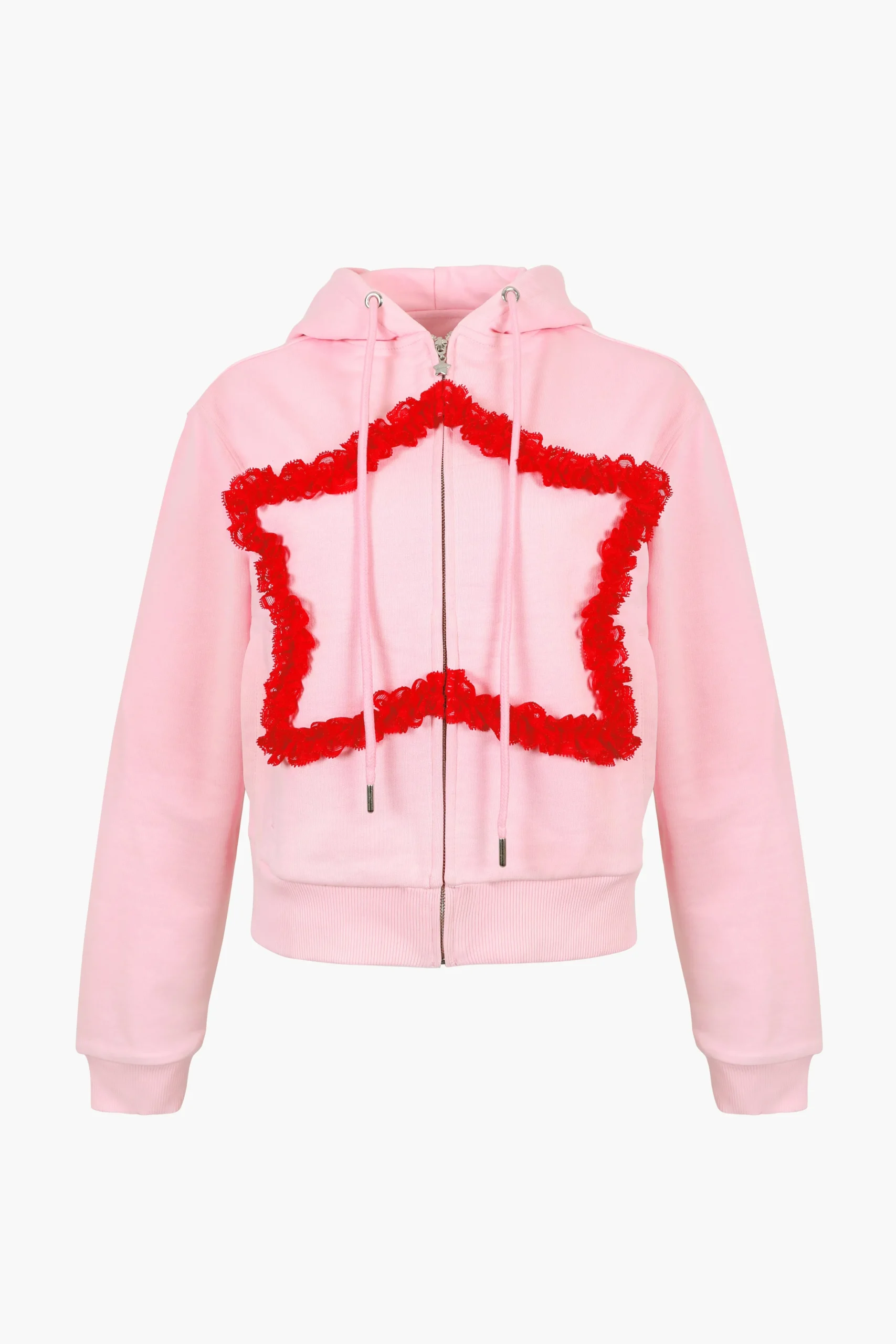 SANDY LIANG REGINA HOODIE IN PINK> Tops