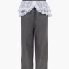SANDY LIANG RODEZ PANTS IN GREY> Pants