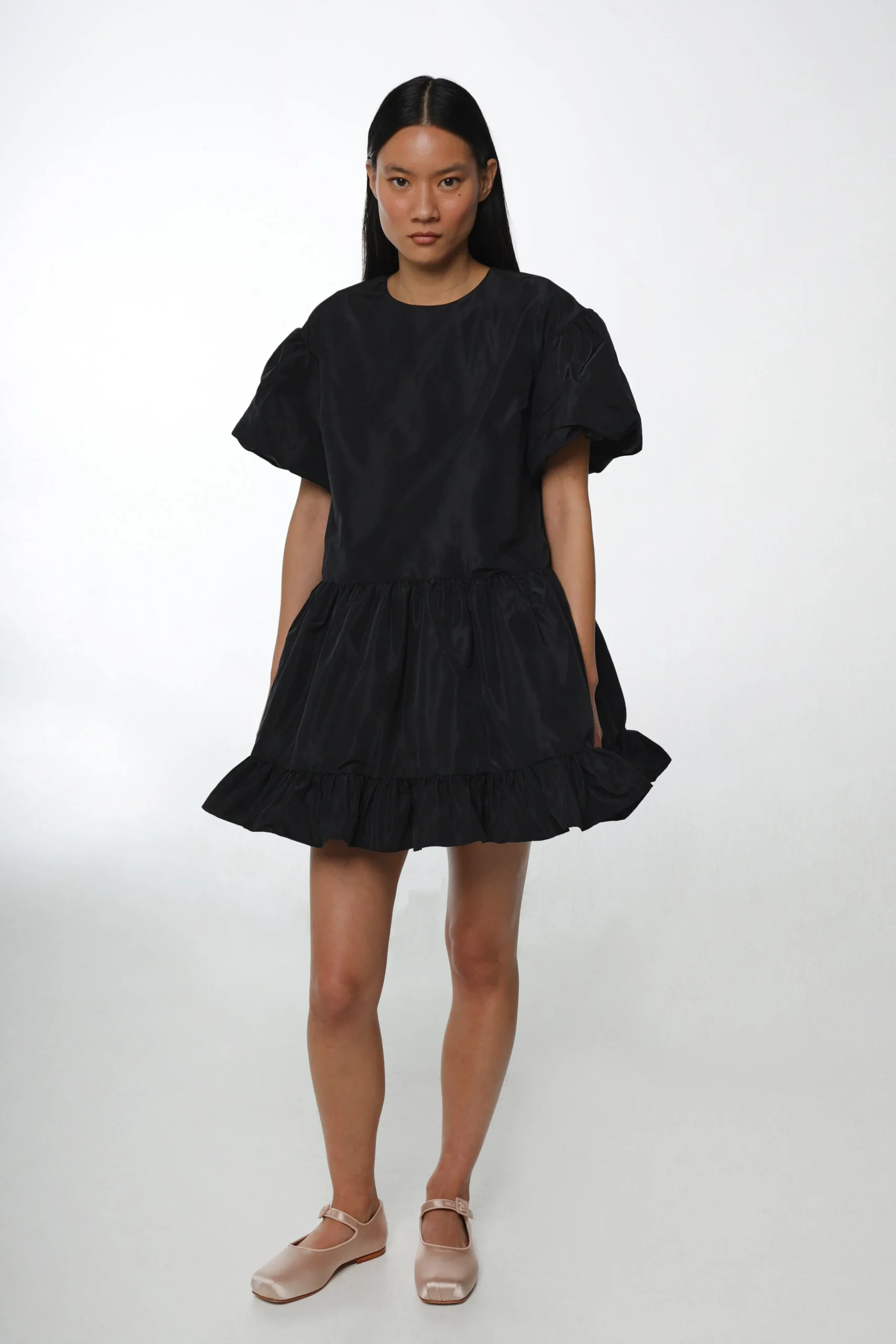 SANDY LIANG ROME DRESS IN BLACK> Dresses