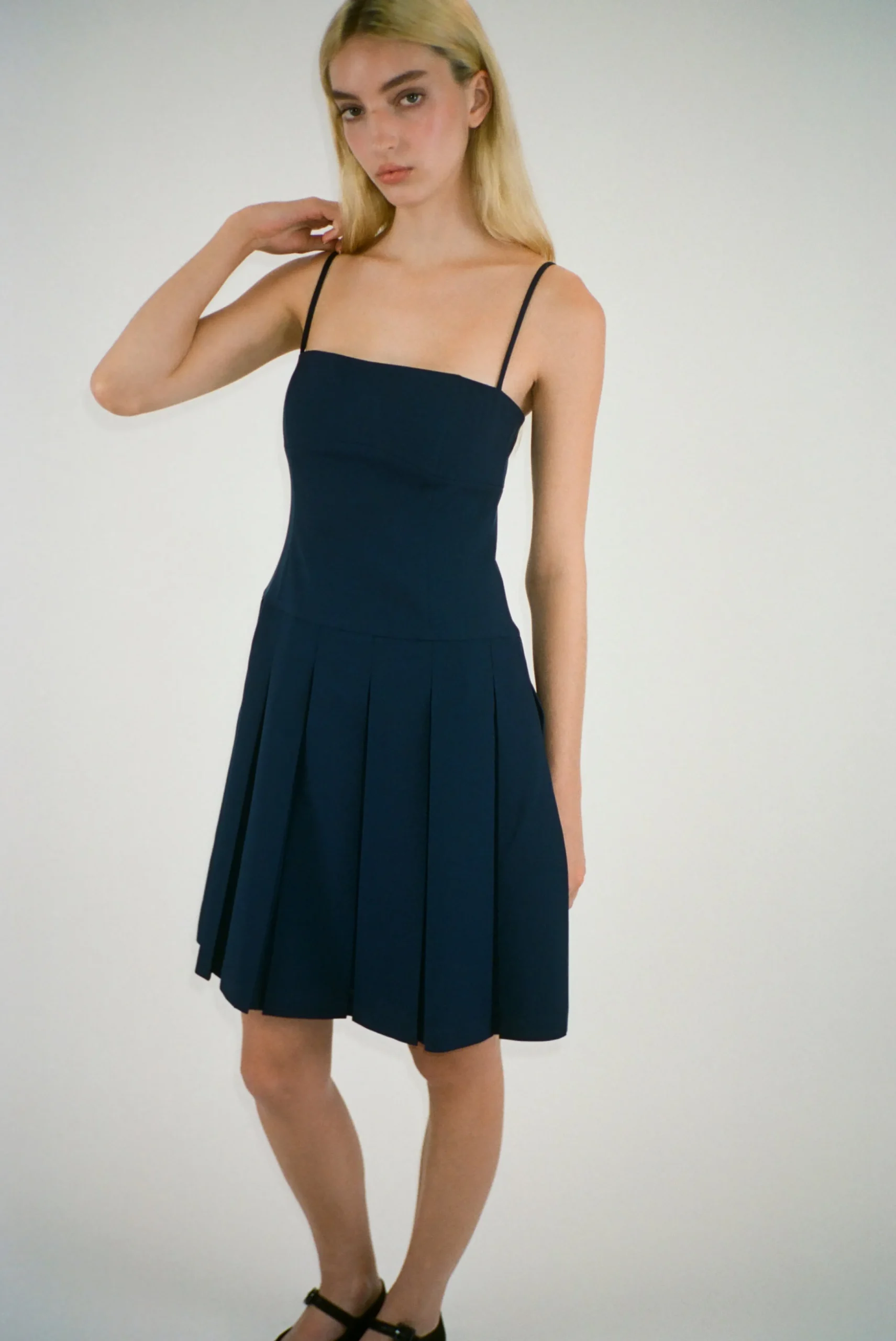 roo_dress_in_navy_4.webp SANDY LIANG ROO DRESS IN NAVY> Dresses