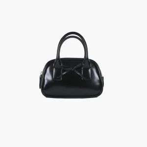 SANDY LIANG SECURE BAG IN BLACK> Uniform | Handheld
