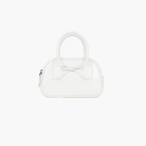 SANDY LIANG SECURE BAG IN OPTIC WHITE> Bridal | Handheld