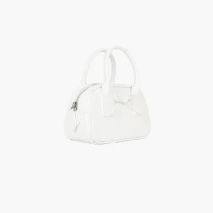 SANDY LIANG SECURE BAG IN OPTIC WHITE> Bridal | Handheld