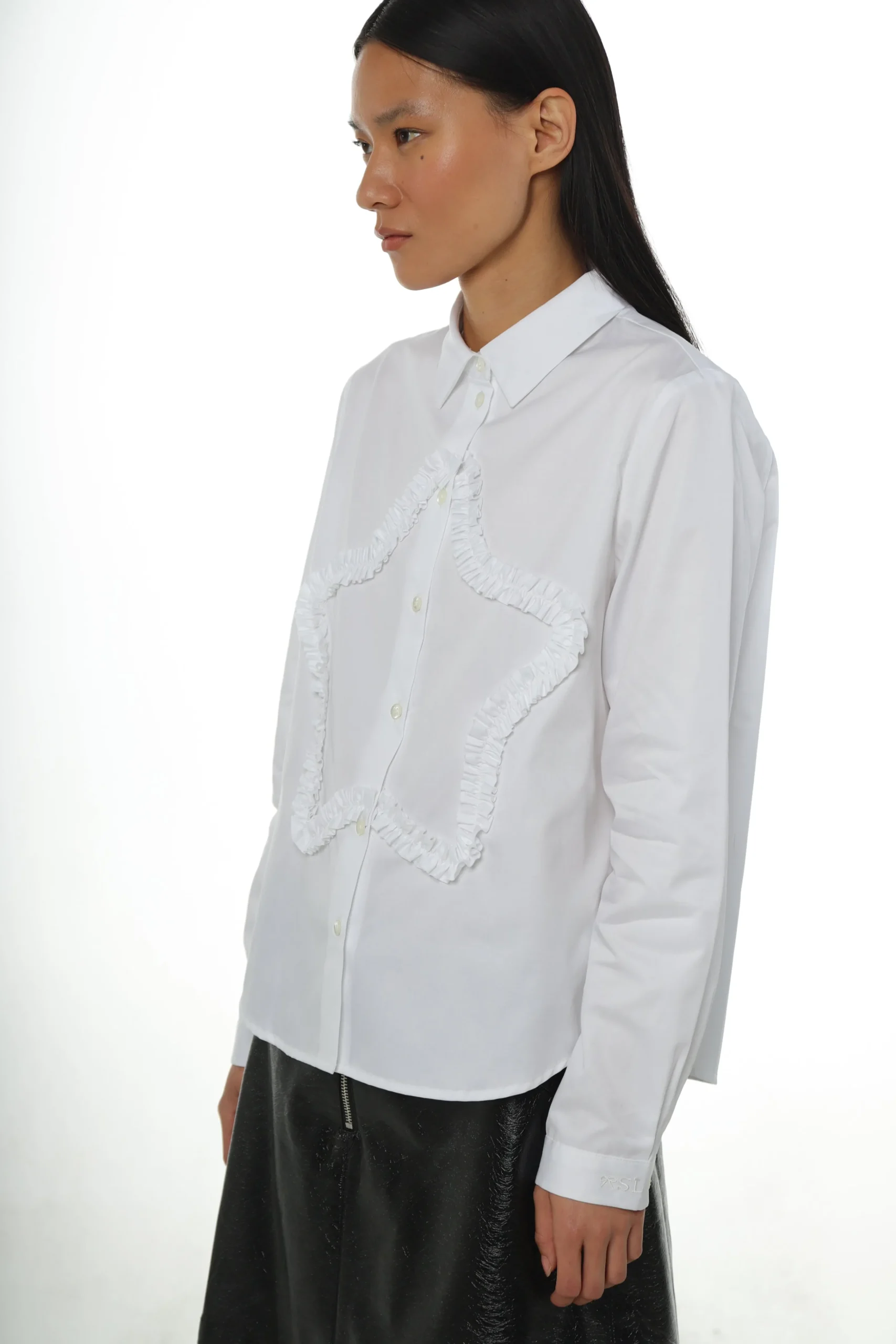 sirius_shirt_in_white_2.webp SANDY LIANG SIRIUS SHIRT IN WHITE> Uniform | Tops