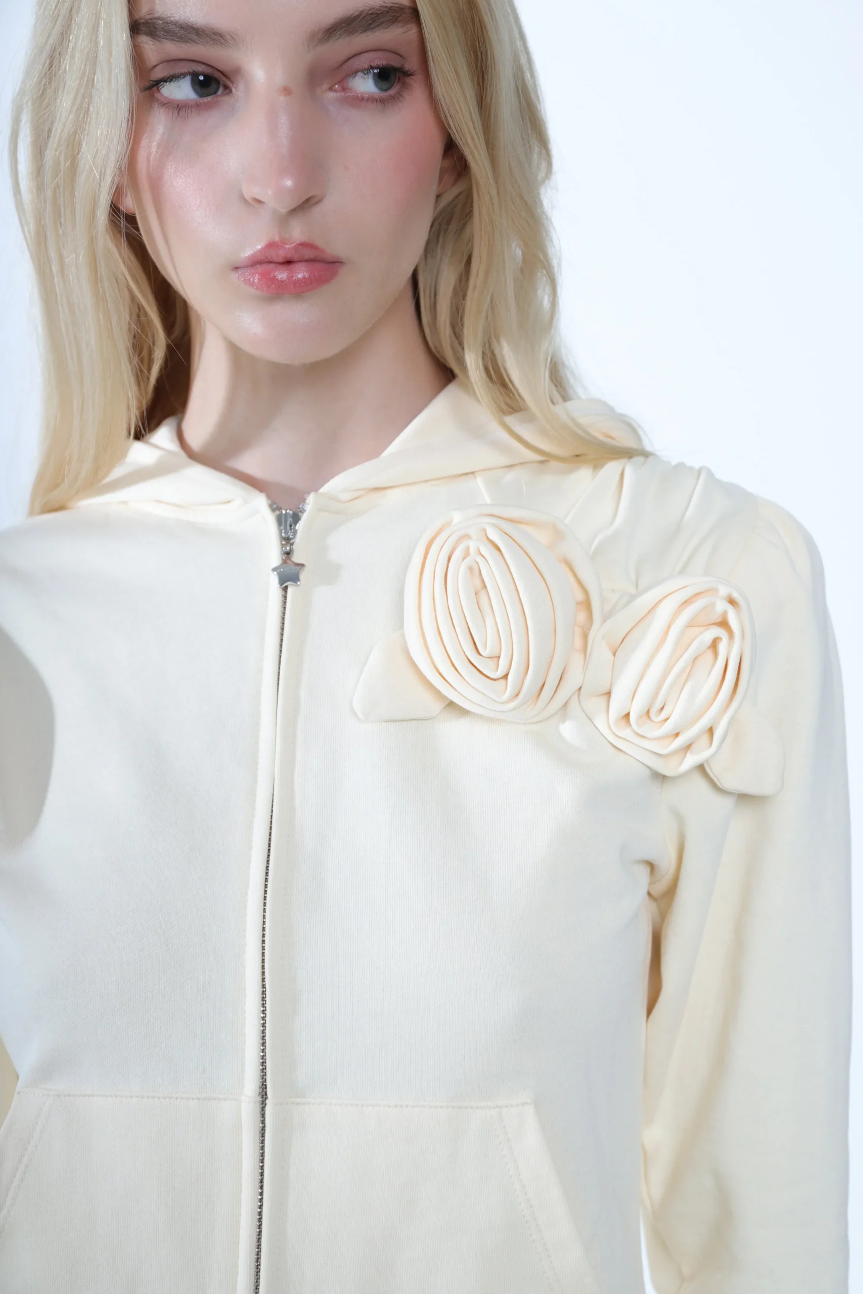 sookie_hoodie_in_butter_4.webp SANDY LIANG SOOKIE HOODIE IN BUTTER> Outerwear | Tops