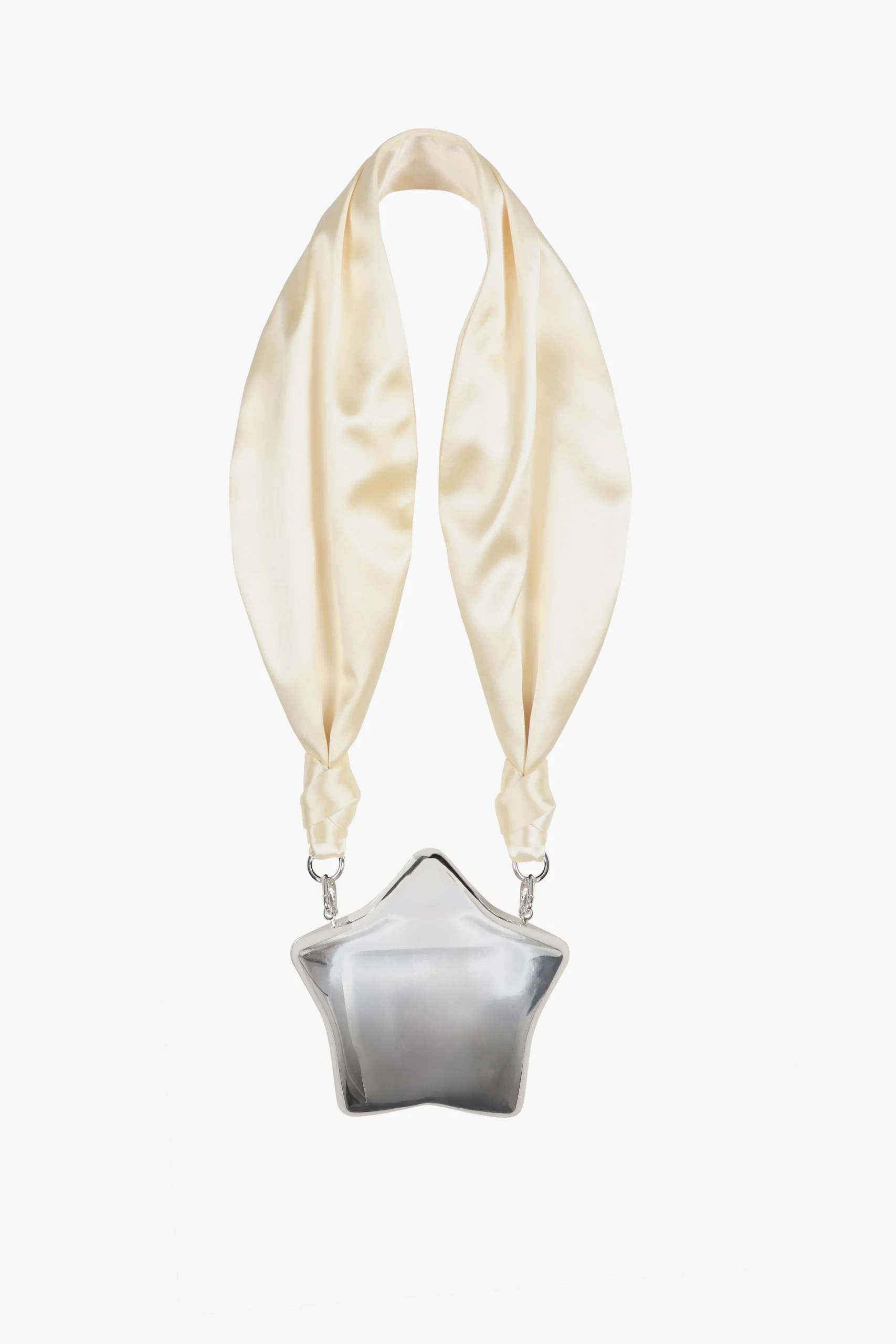 SANDY LIANG STAR LOCKET BAG IN BUTTER> Handheld