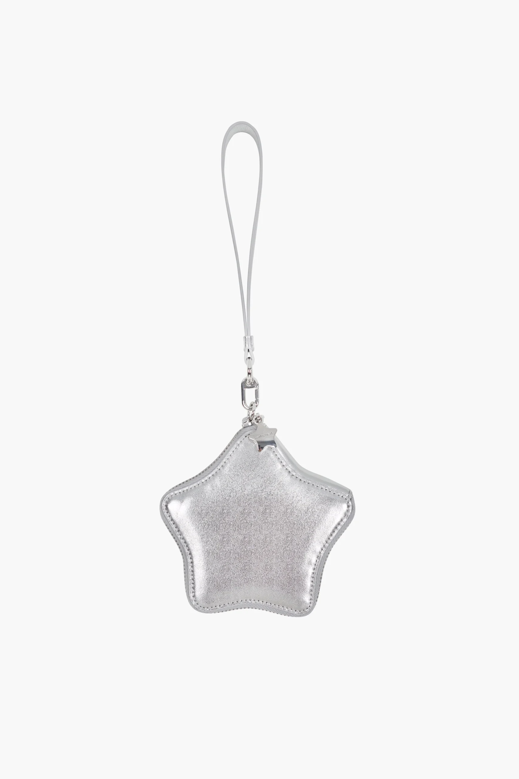 SANDY LIANG STAR POUCH IN SILVER> Bridal | Handheld