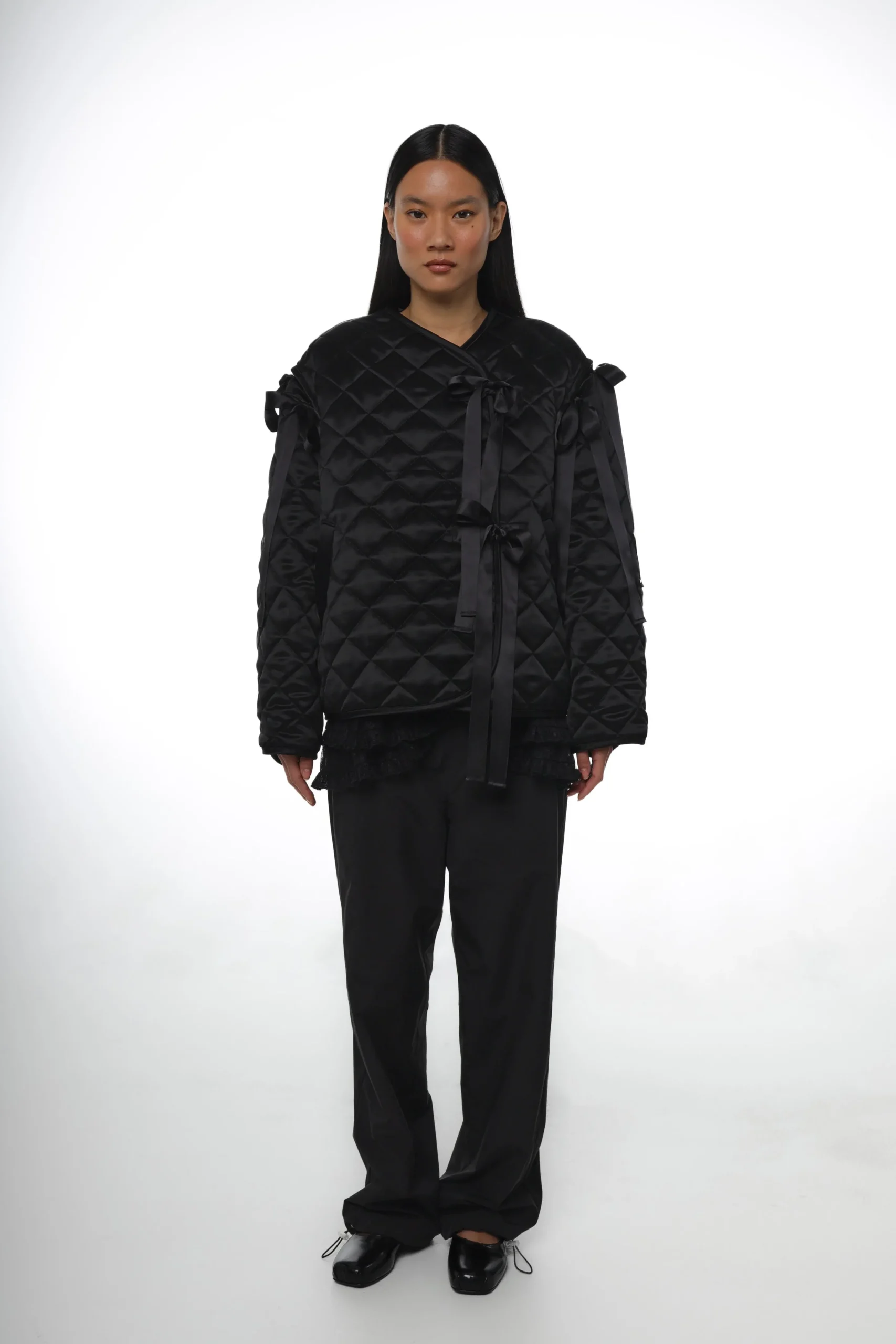 SANDY LIANG SUBI JACKET IN BLACK> Outerwear